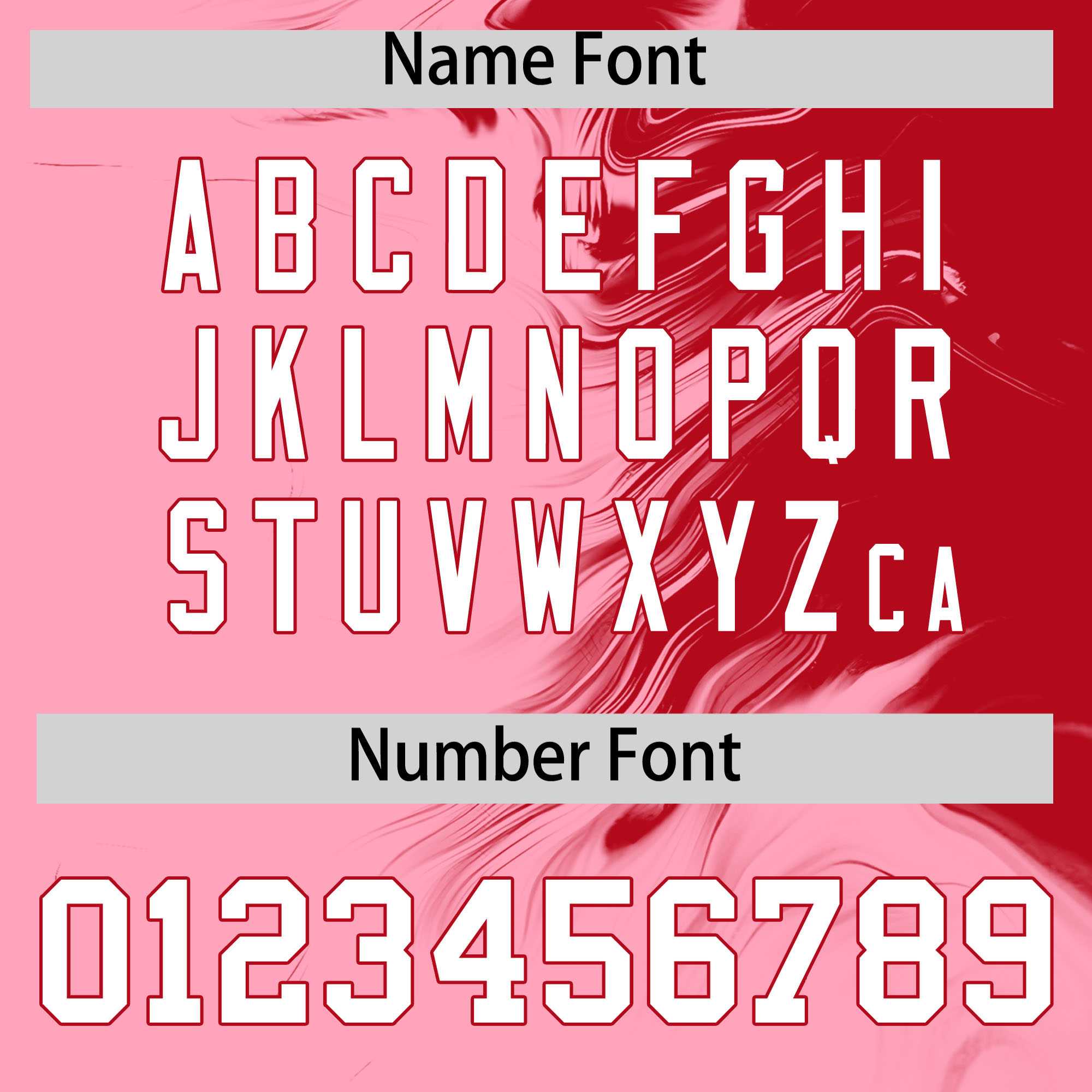 Custom Red Light Pink Personalized Ink Pattern Authentic Baseball Jersey| KXKSHOP