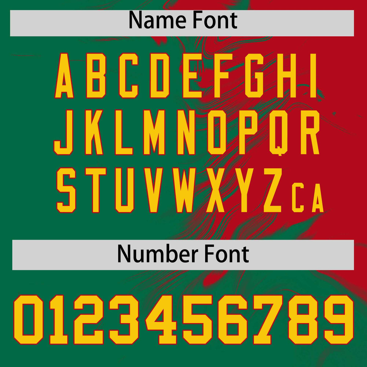 Custom Red Kelly Green Personalized Ink Pattern Authentic Baseball Jersey| KXKSHOP