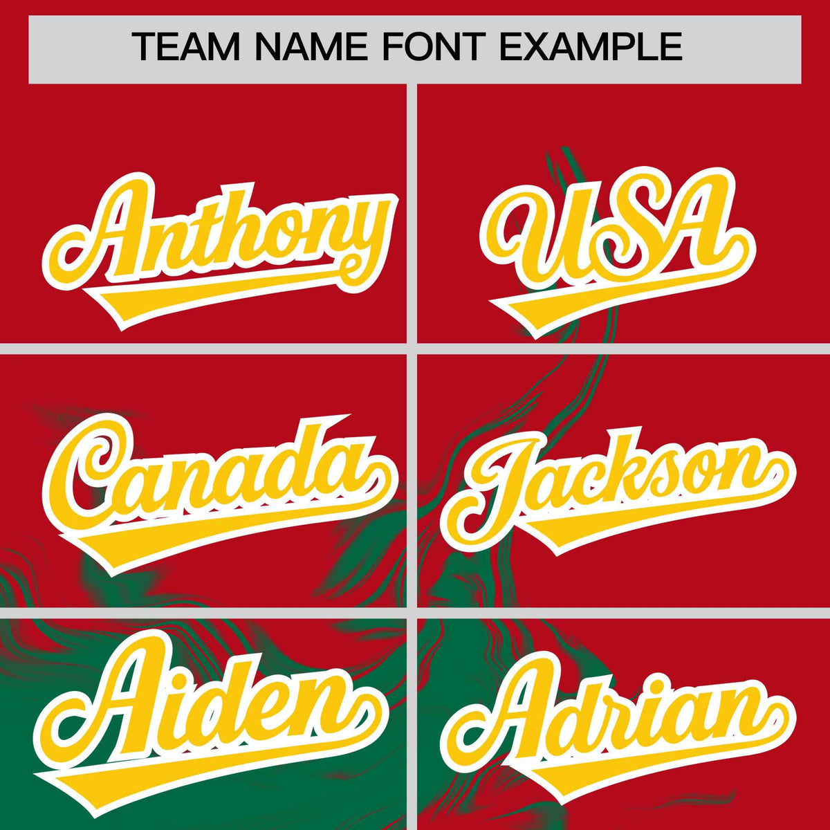 Custom Red Kelly Green Personalized Ink Pattern Authentic Baseball Jersey| KXKSHOP