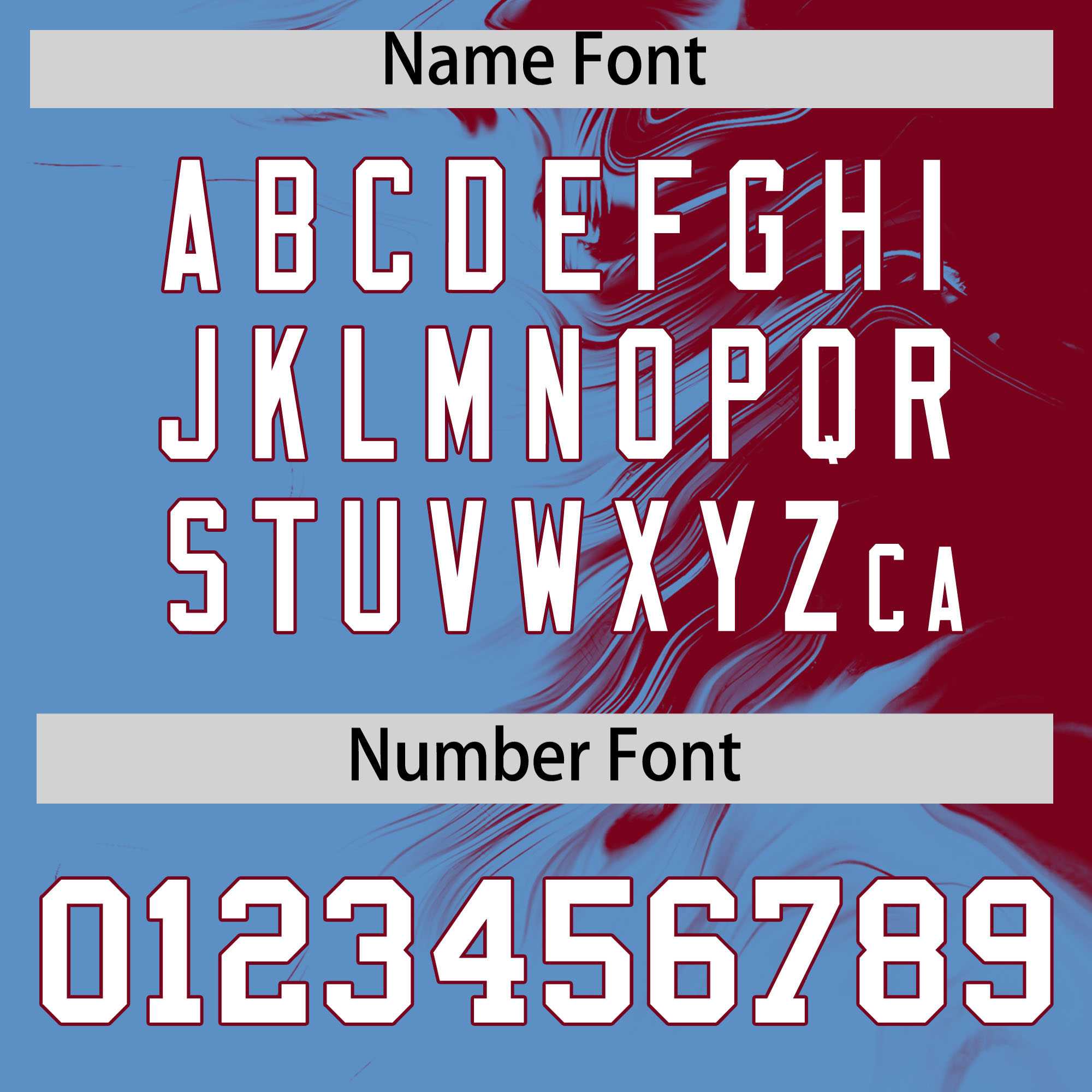 Custom Crimson Powder Blue Personalized Ink Pattern Authentic Baseball Jersey| KXKSHOP