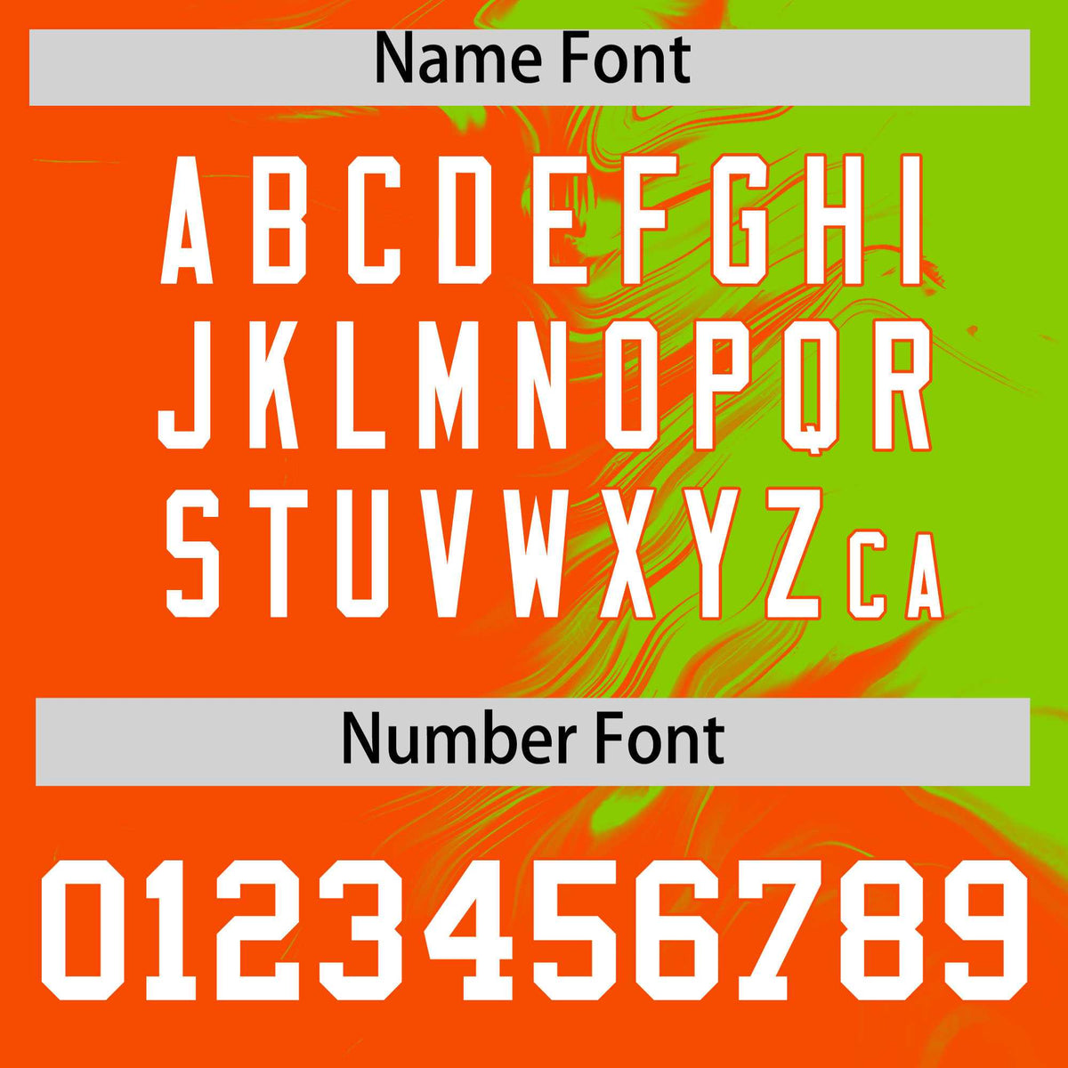 Custom Neon Green Orange Personalized Ink Pattern Authentic Baseball Jersey| KXKSHOP