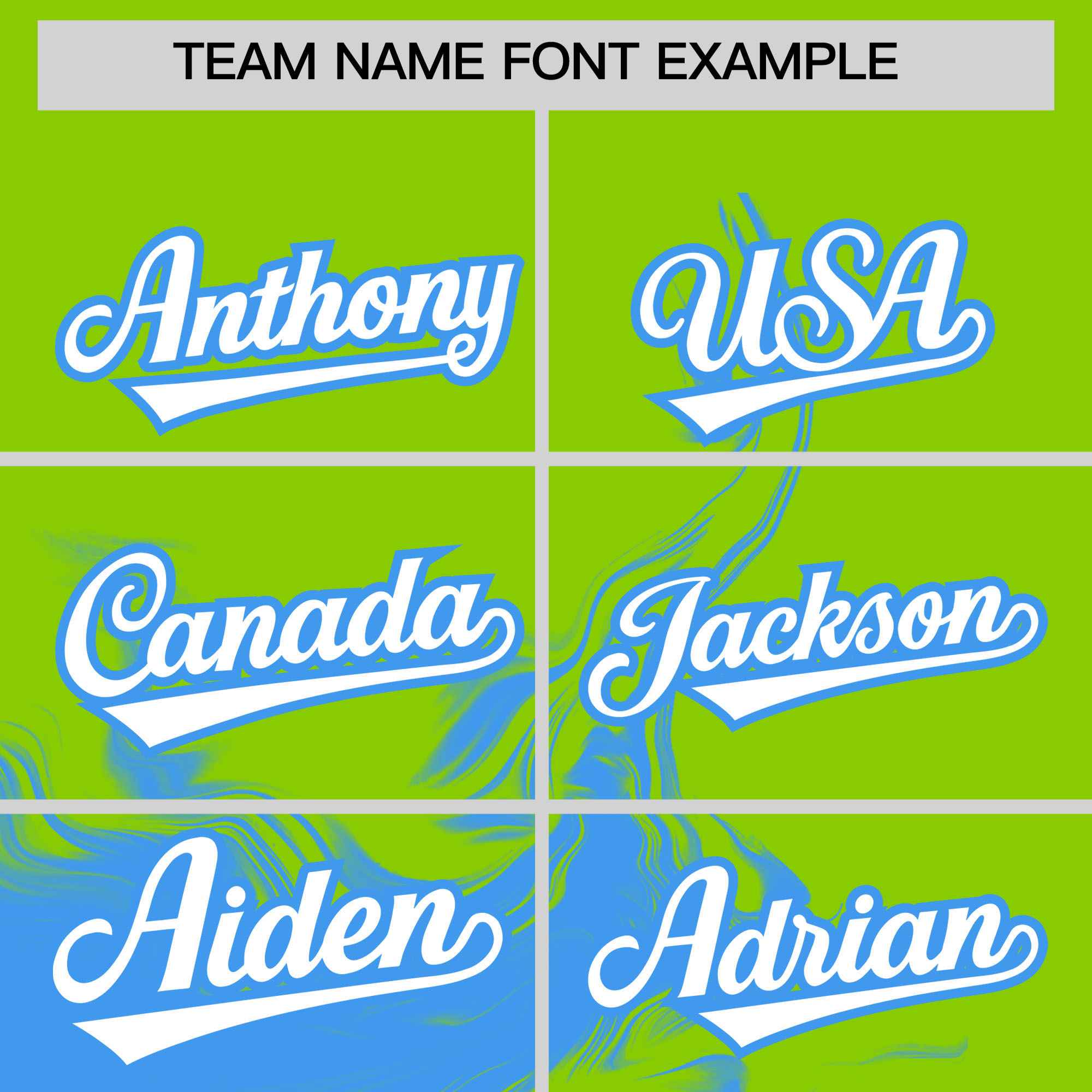 Custom Neon Green Powder Blue Personalized Ink Pattern Authentic Baseball Jersey| KXKSHOP