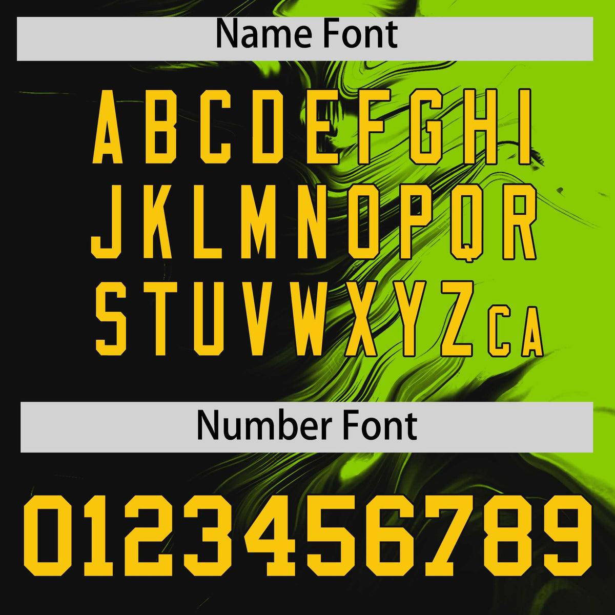 Custom Neon Green Black Personalized Ink Pattern Authentic Baseball Jersey| KXKSHOP