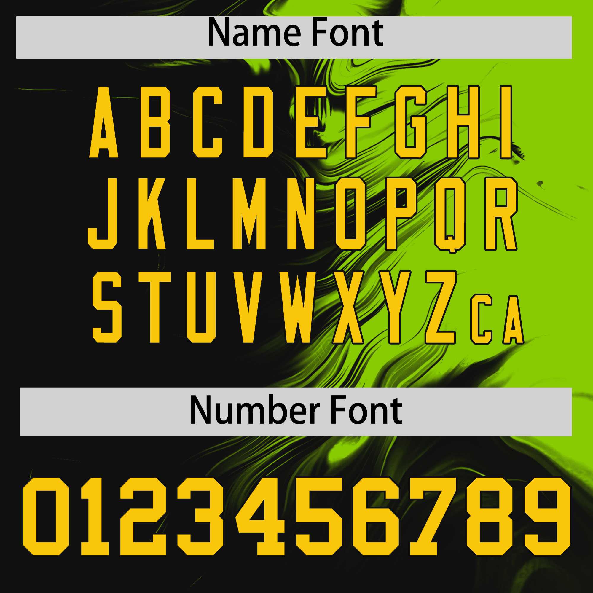 Custom Neon Green Black Personalized Ink Pattern Authentic Baseball Jersey| KXKSHOP