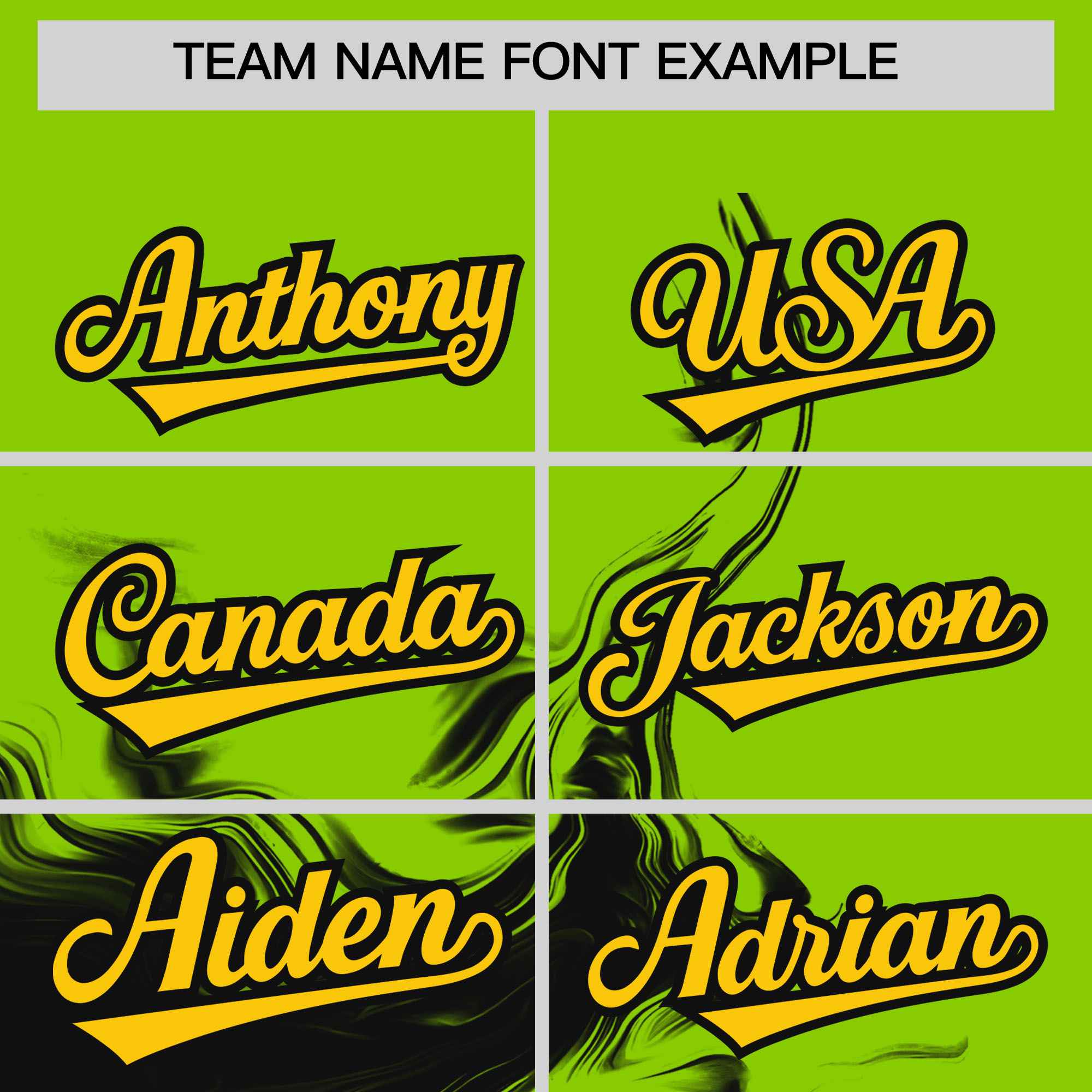 Custom Neon Green Black Personalized Ink Pattern Authentic Baseball Jersey| KXKSHOP