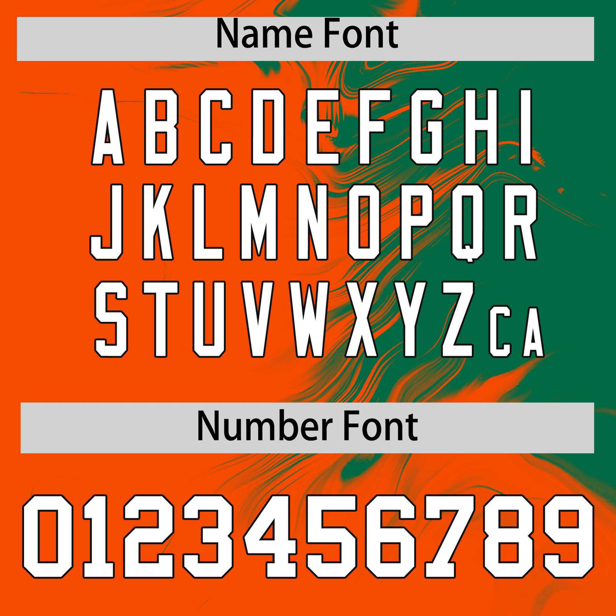 Custom Kelly Green Orange Personalized Ink Pattern Authentic Baseball Jersey| KXKSHOP