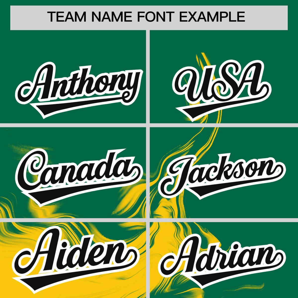 Custom Kelly Green Gold Personalized Ink Pattern Authentic Baseball Jersey| KXKSHOP