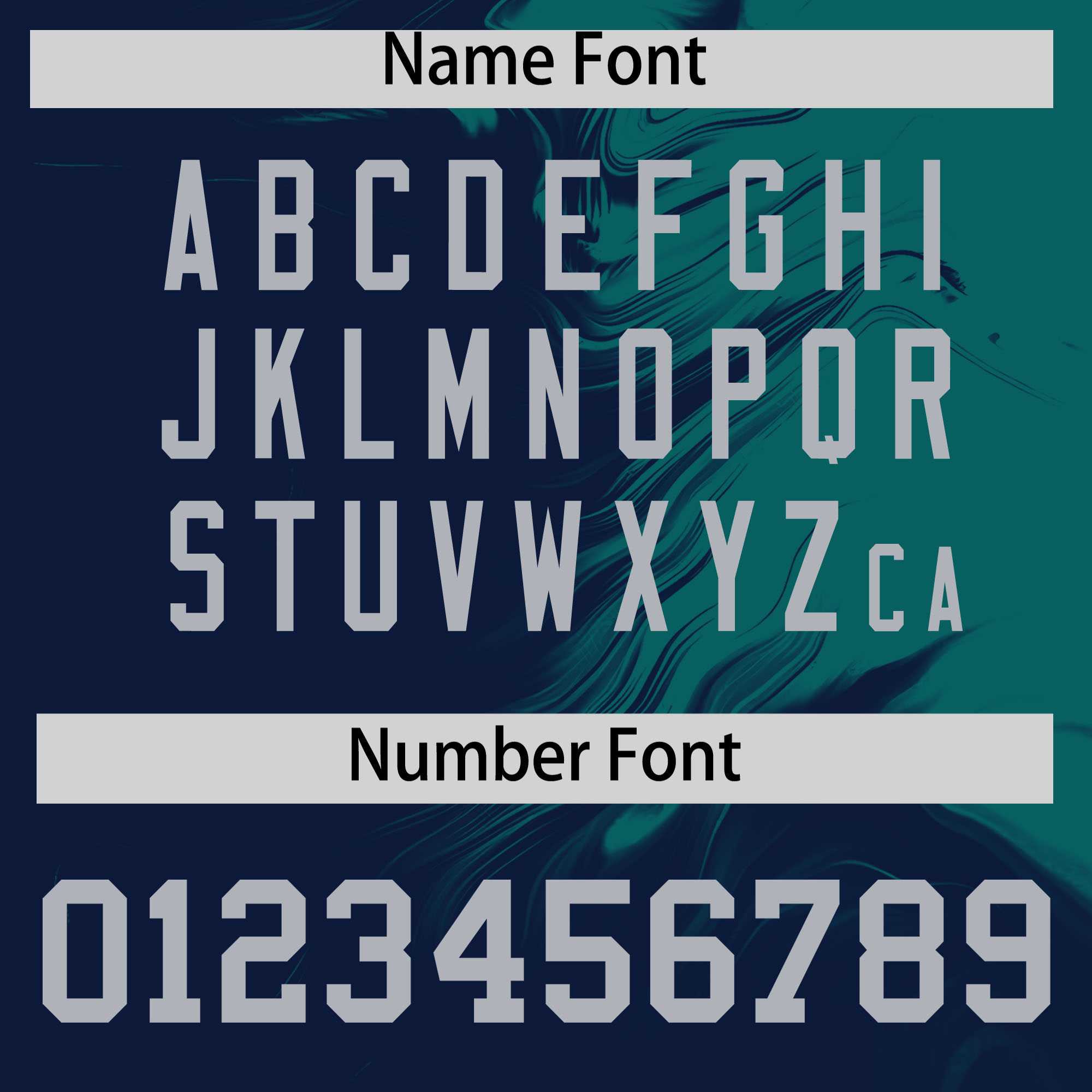 Custom Aqua Navy Personalized Ink Pattern Authentic Baseball Jersey| KXKSHOP