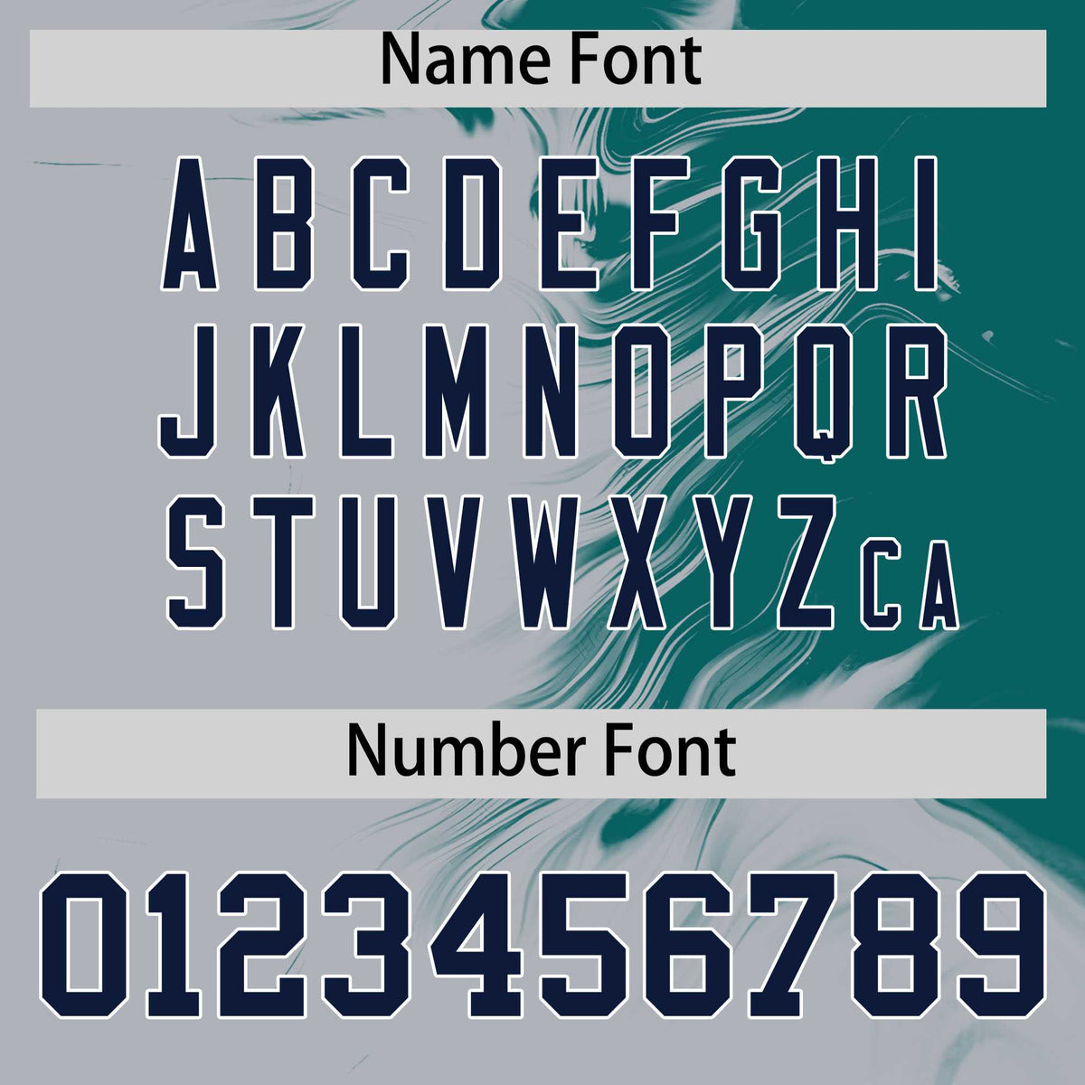 Custom Aqua Gray Personalized Ink Pattern Authentic Baseball Jersey| KXKSHOP