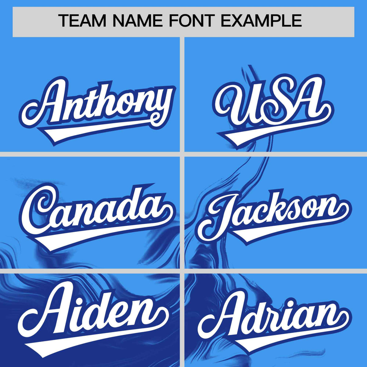 Custom Powder Blue Royal Personalized Ink Pattern Authentic Baseball Jersey| KXKSHOP