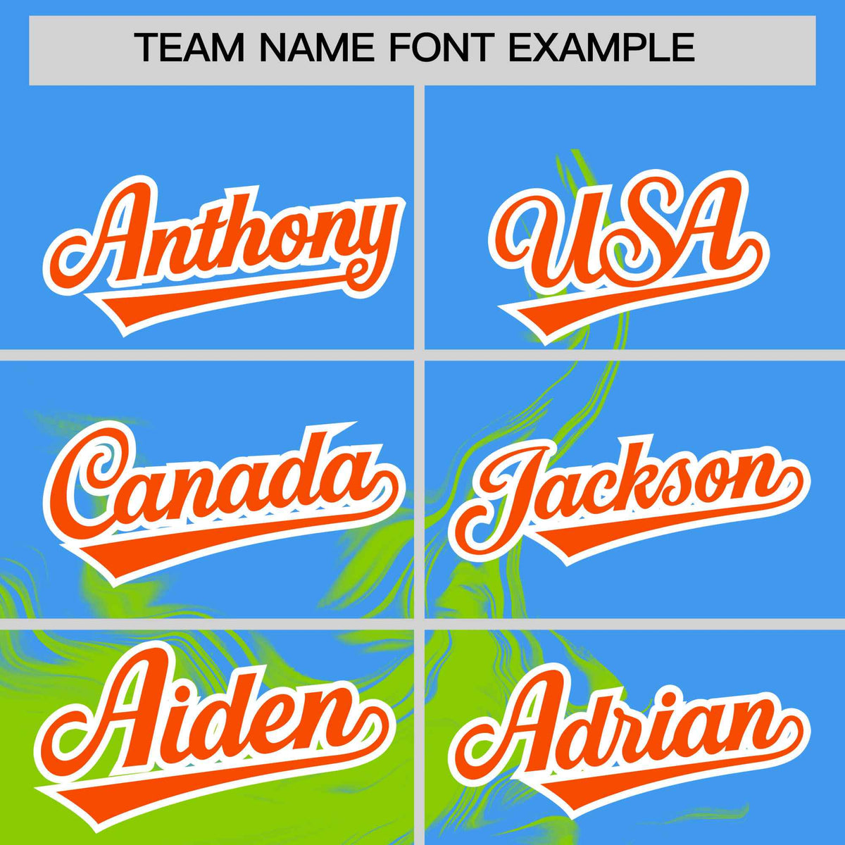 Custom Powder Blue Neon Green Personalized Ink Pattern Authentic Baseball Jersey| KXKSHOP