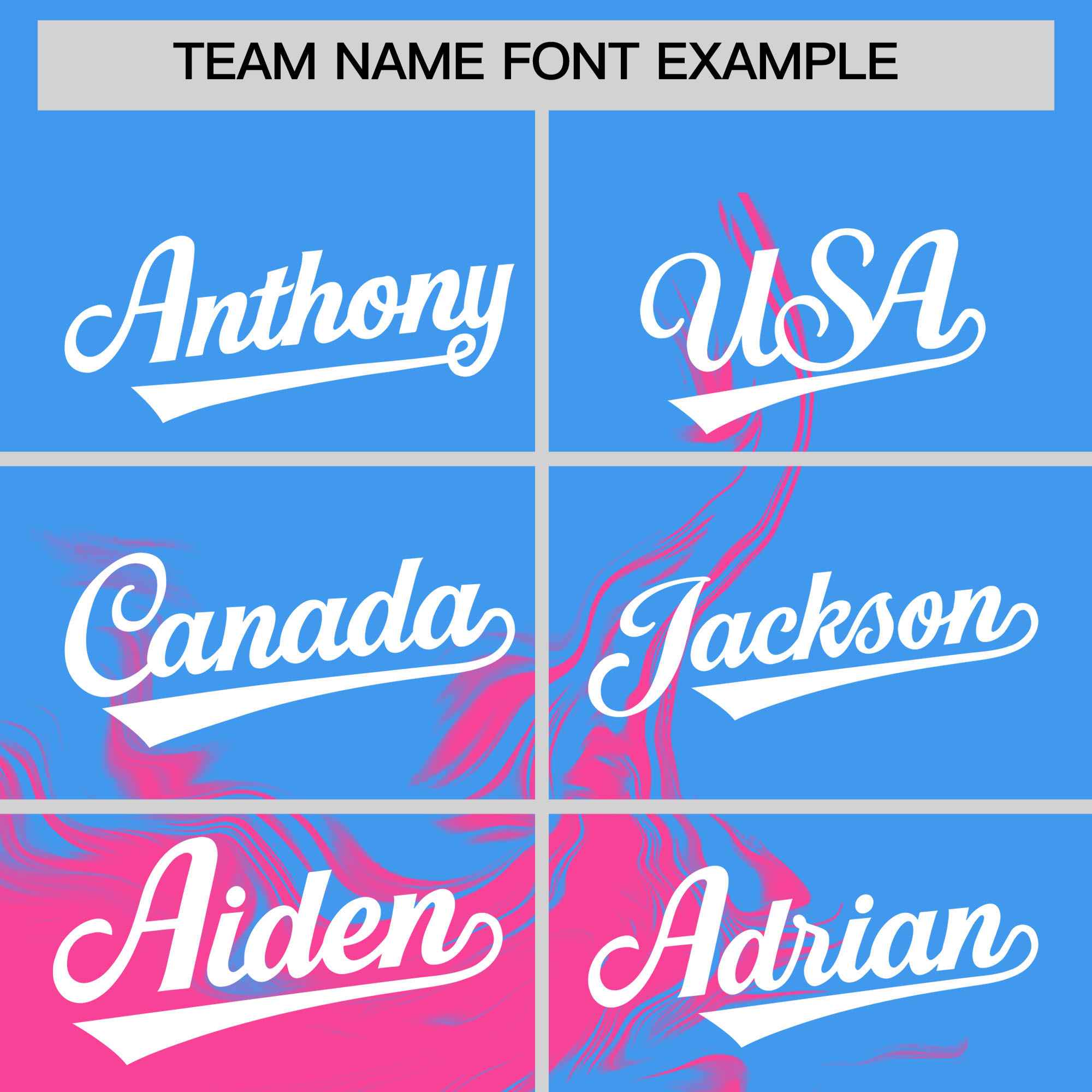 Custom Powder Blue Pink Personalized Ink Pattern Authentic Baseball Jersey| KXKSHOP