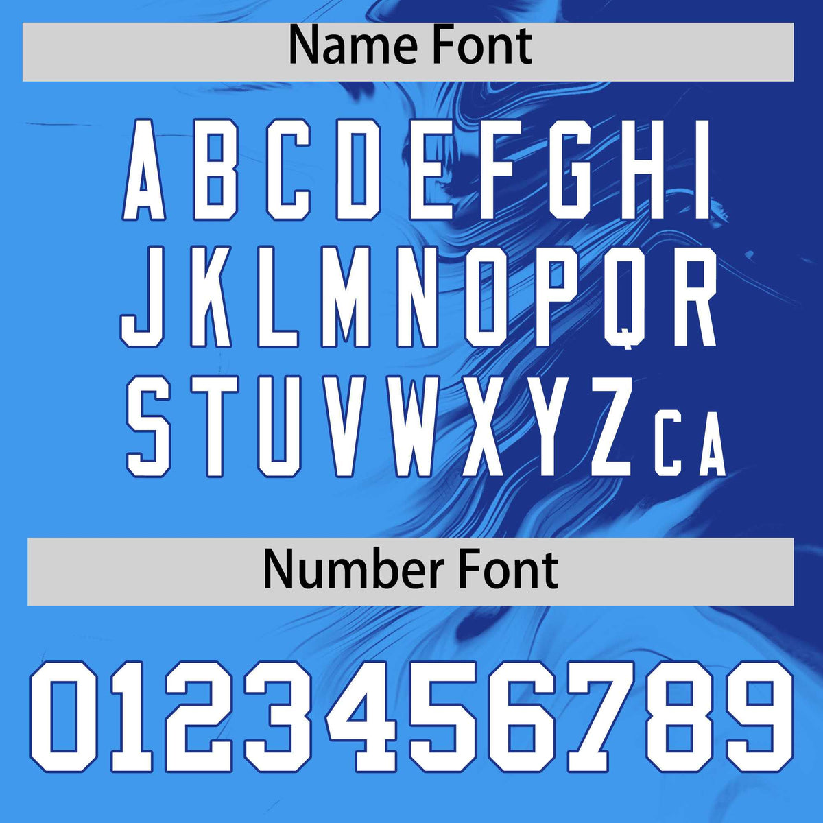 Custom Royal Powder Blue Personalized Ink Pattern Authentic Baseball Jersey| KXKSHOP