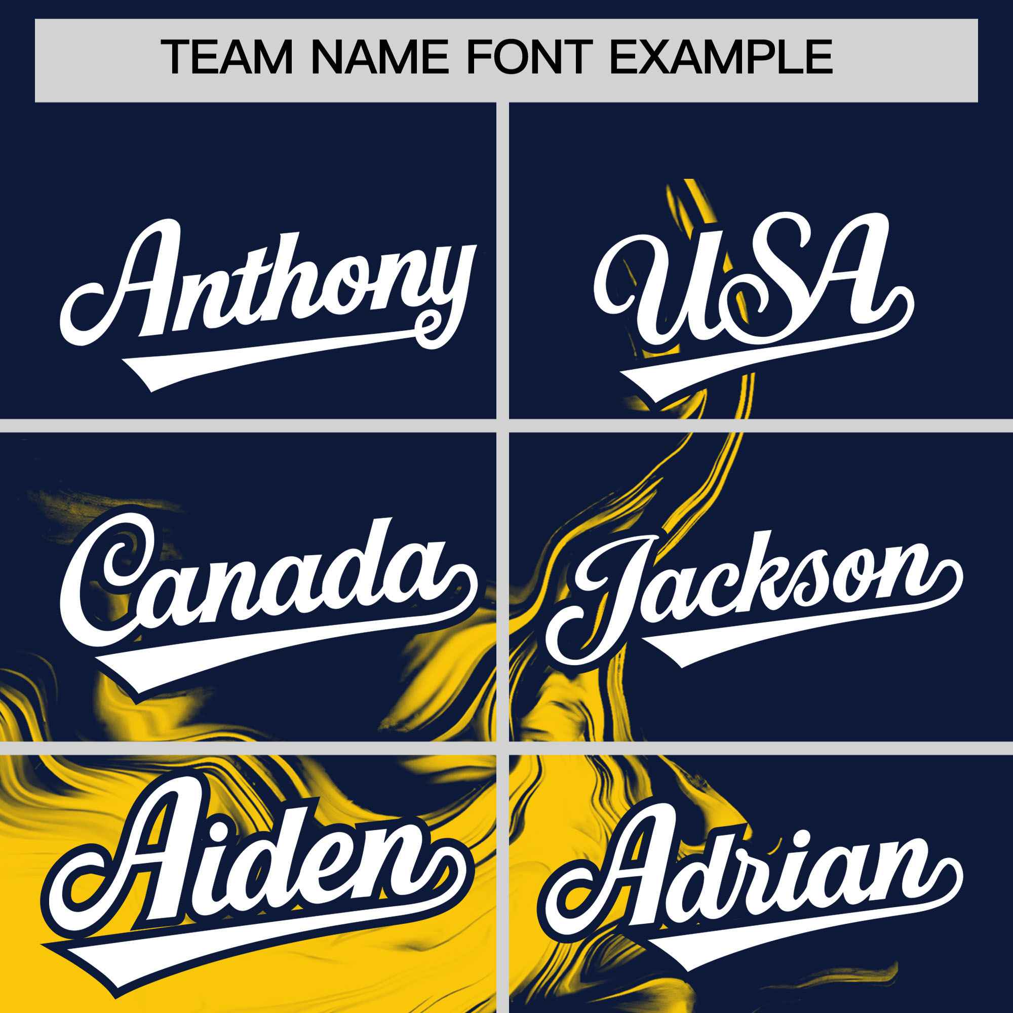 Custom Navy Gold Personalized Ink Pattern Authentic Baseball Jersey| KXKSHOP