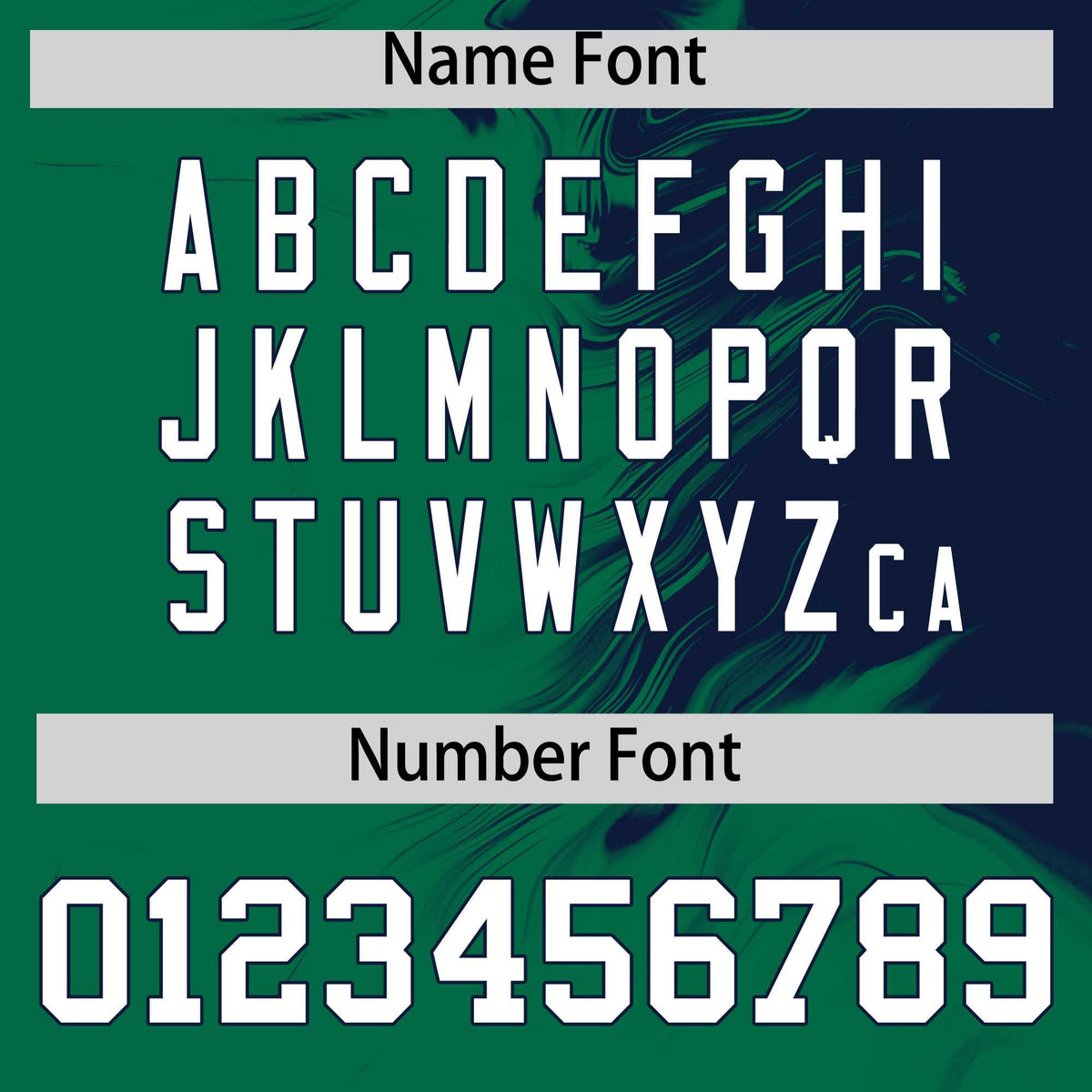 Custom Navy Kelly Green Personalized Ink Pattern Authentic Baseball Jersey| KXKSHOP