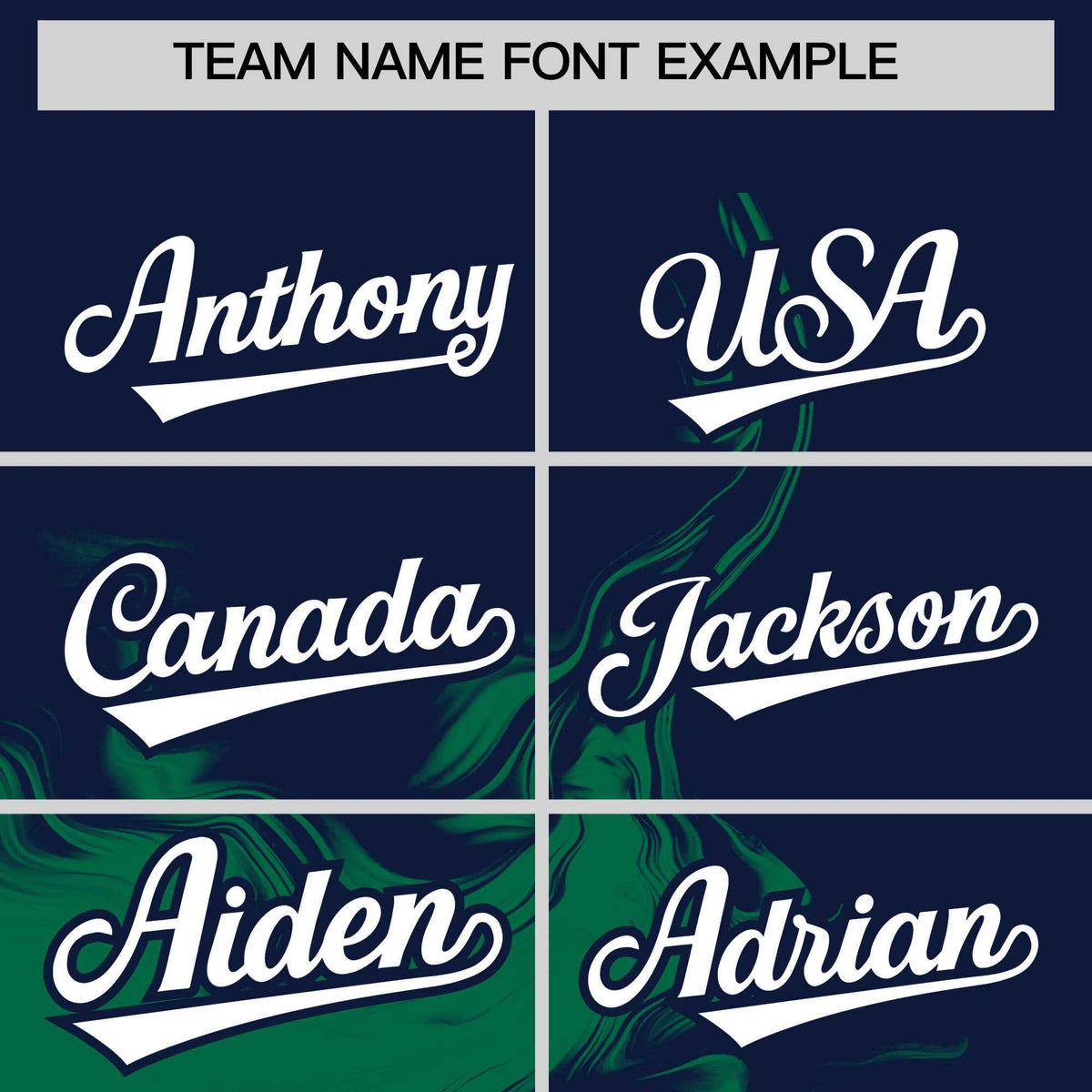 Custom Navy Kelly Green Personalized Ink Pattern Authentic Baseball Jersey| KXKSHOP