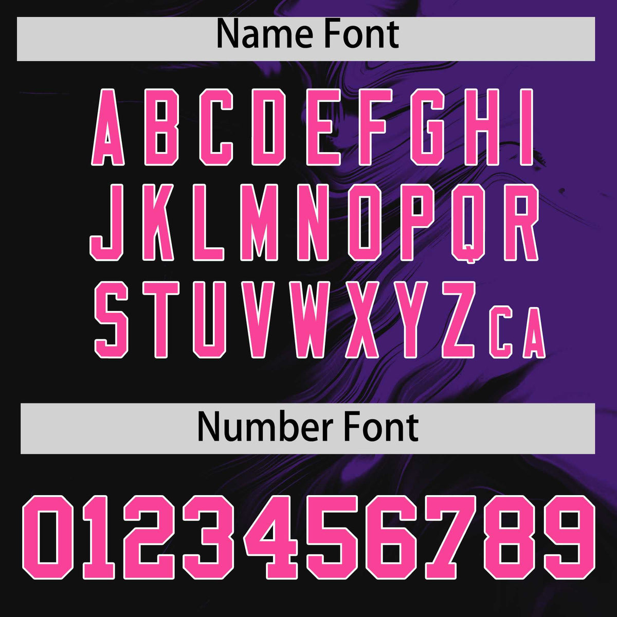 Custom Purple Black Personalized Ink Pattern Authentic Baseball Jersey| KXKSHOP