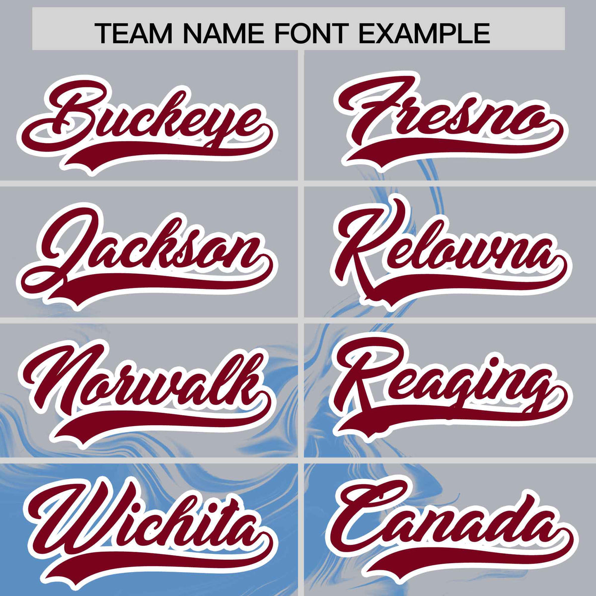 Custom Gray Powder Blue Personalized Ink Pattern Authentic Baseball Jersey| KXKSHOP