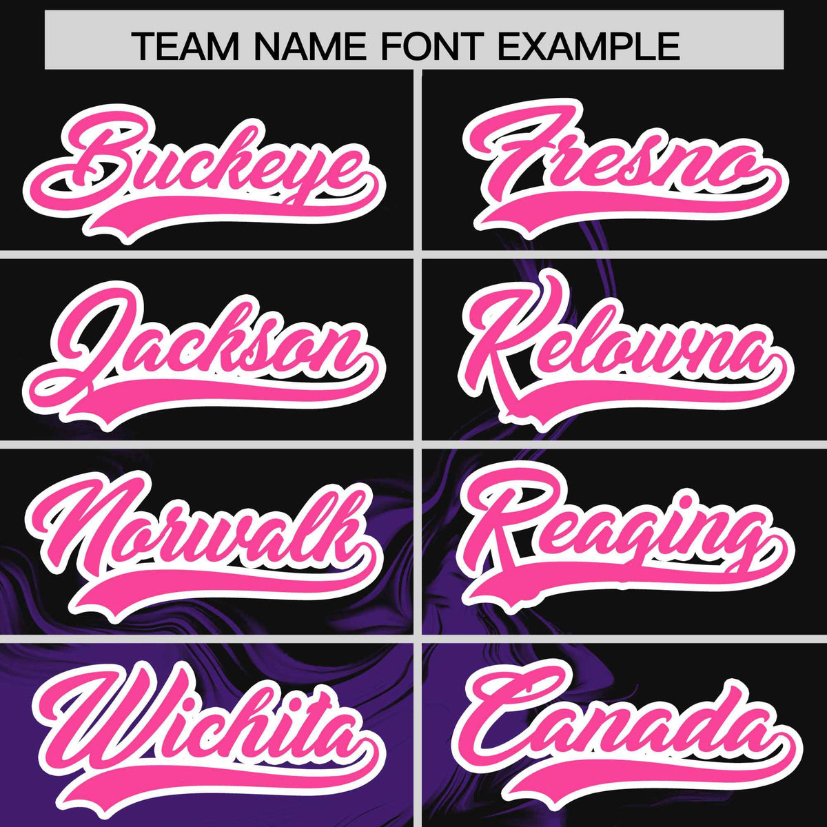 Custom Black Purple Personalized Ink Pattern Authentic Baseball Jersey| KXKSHOP