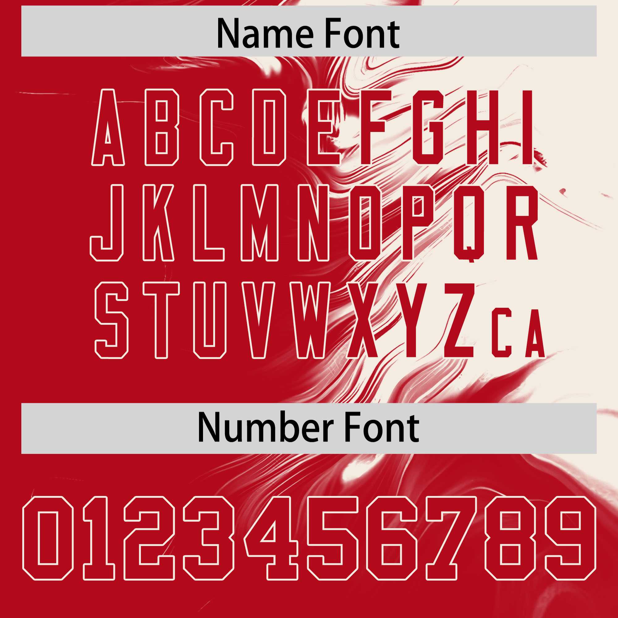 Custom Cream Red Personalized Ink Pattern Authentic Baseball Jersey| KXKSHOP