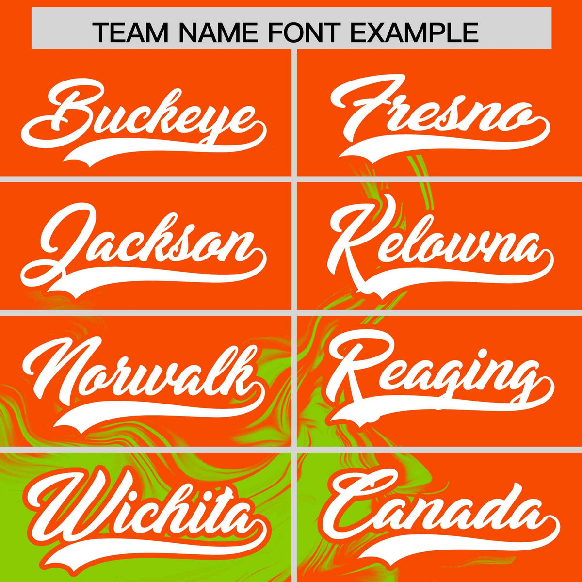 Custom Orange Neon Green Personalized Ink Pattern Authentic Baseball Jersey| KXKSHOP