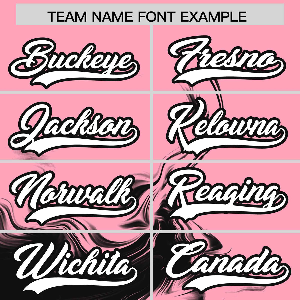 Custom Light Pink Black Personalized Ink Pattern Authentic Baseball Jersey| KXKSHOP