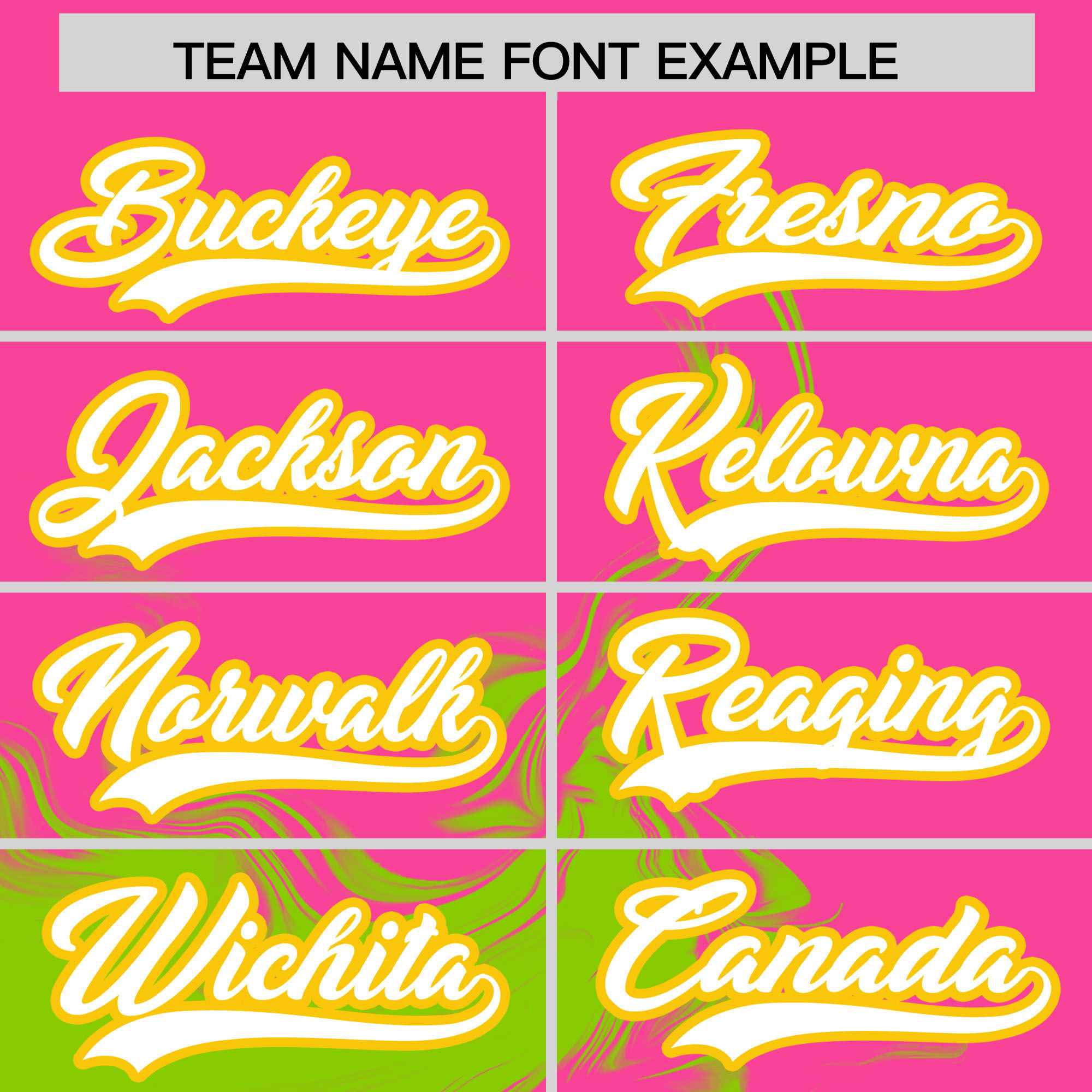 Custom Pink Neon Green Personalized Ink Pattern Authentic Baseball Jersey| KXKSHOP