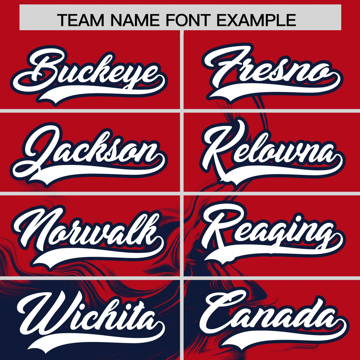 Custom Red Navy Personalized Ink Pattern Authentic Baseball Jersey| KXKSHOP