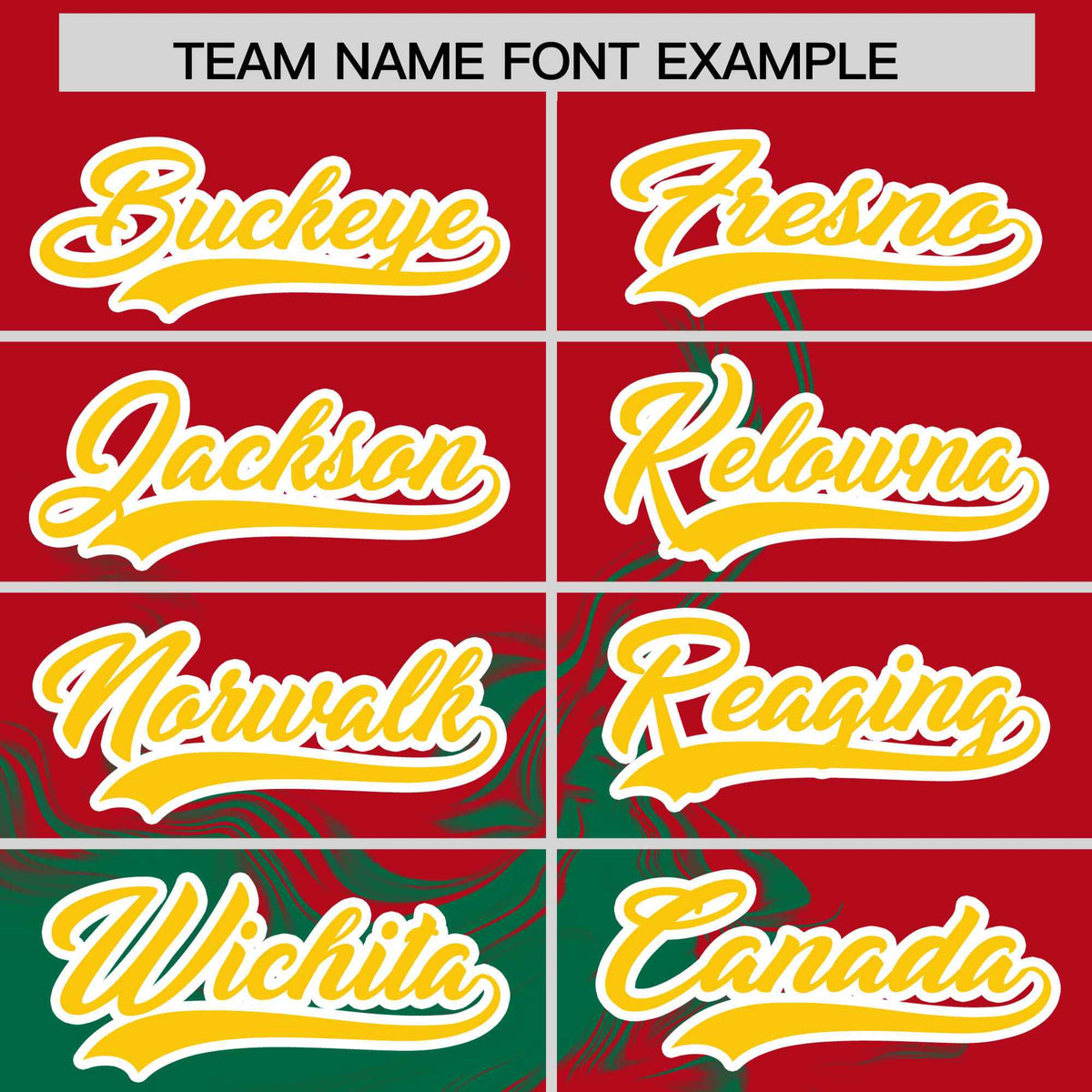 Custom Red Kelly Green Personalized Ink Pattern Authentic Baseball Jersey| KXKSHOP