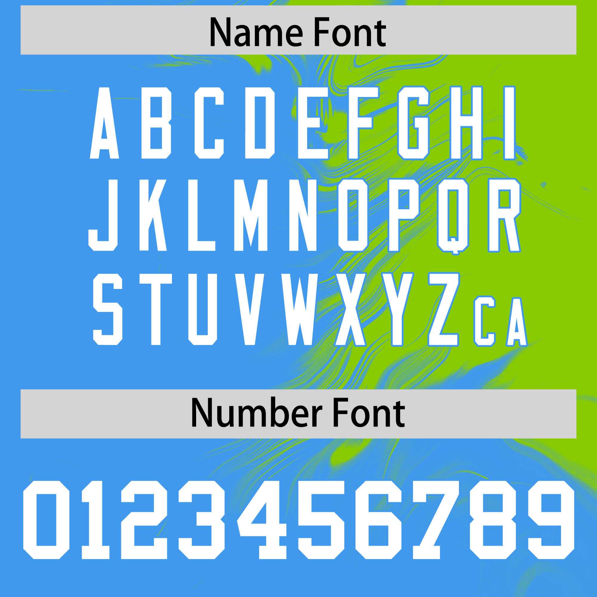 Custom Neon Green Powder Blue Personalized Ink Pattern Authentic Baseball Jersey| KXKSHOP