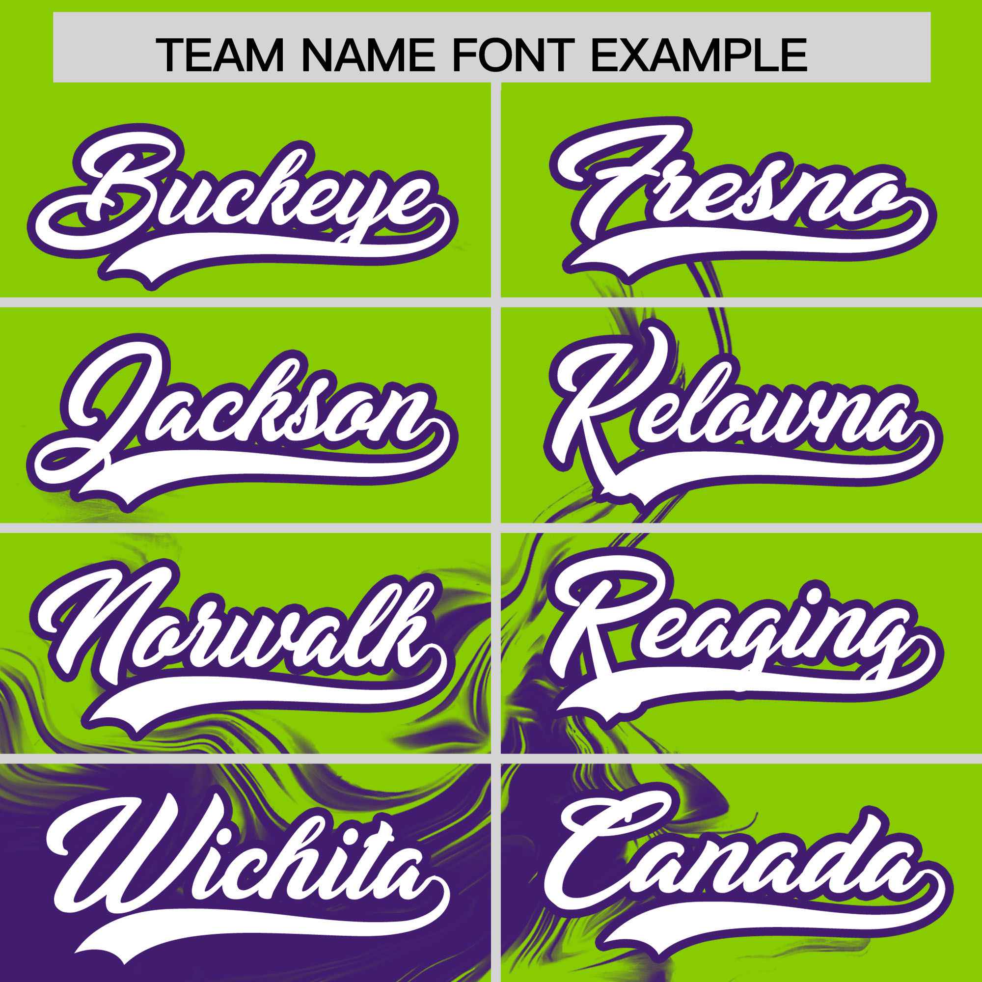 Custom Neon Green Purple Personalized Ink Pattern Authentic Baseball Jersey| KXKSHOP