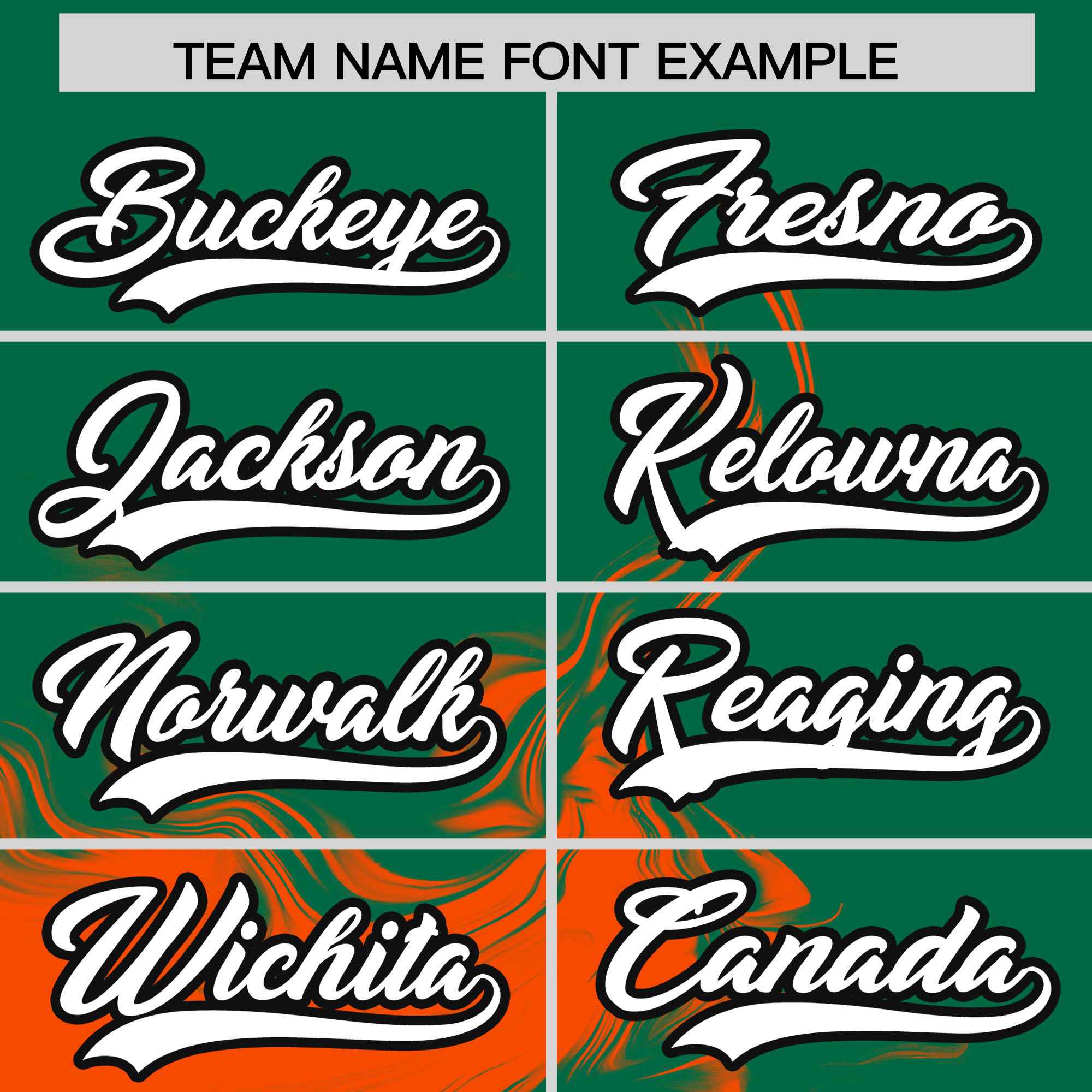 Custom Kelly Green Orange Personalized Ink Pattern Authentic Baseball Jersey| KXKSHOP