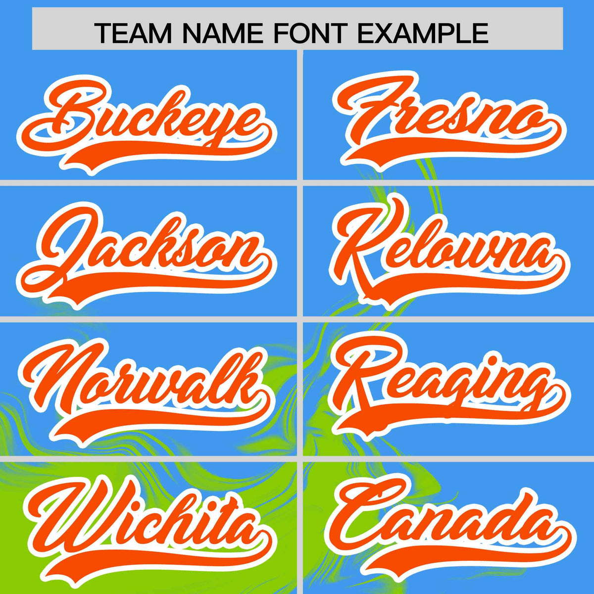 Custom Powder Blue Neon Green Personalized Ink Pattern Authentic Baseball Jersey| KXKSHOP