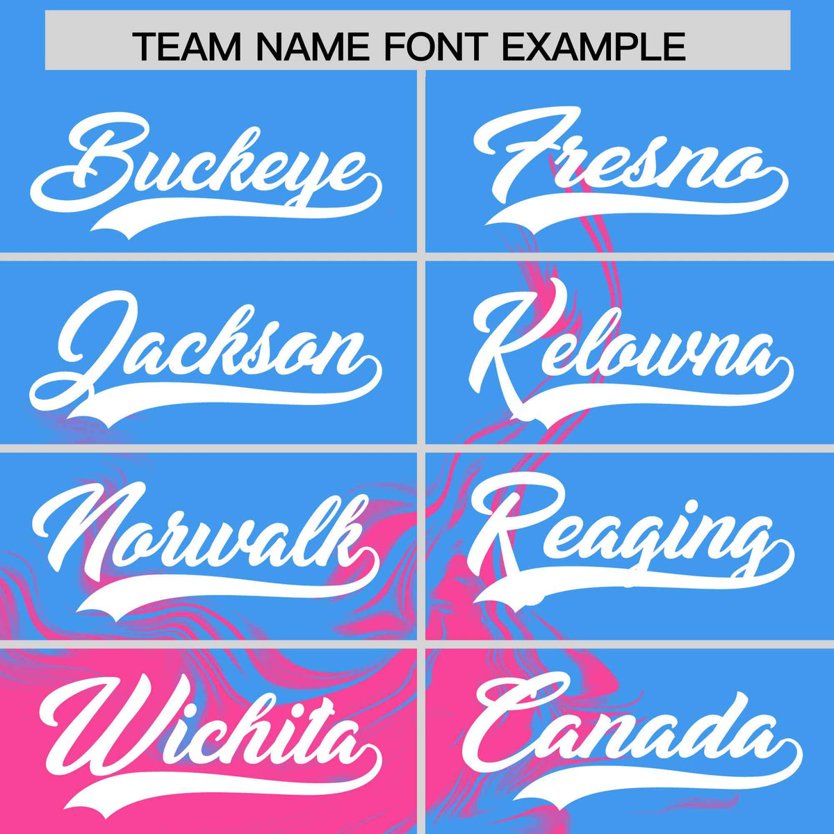 Custom Powder Blue Pink Personalized Ink Pattern Authentic Baseball Jersey| KXKSHOP