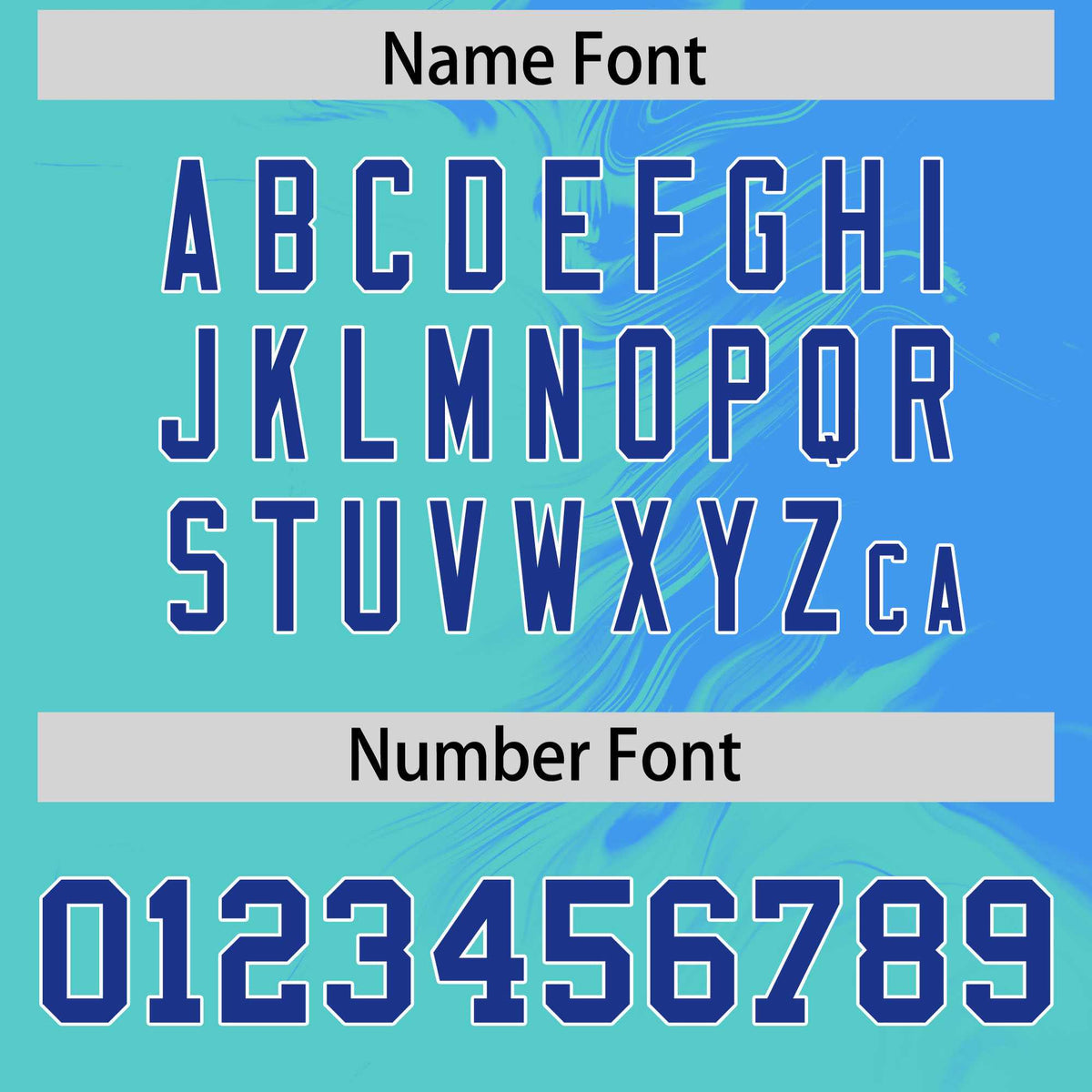 Custom Powder Blue Bright Green Personalized Ink Pattern Authentic Baseball Jersey| KXKSHOP