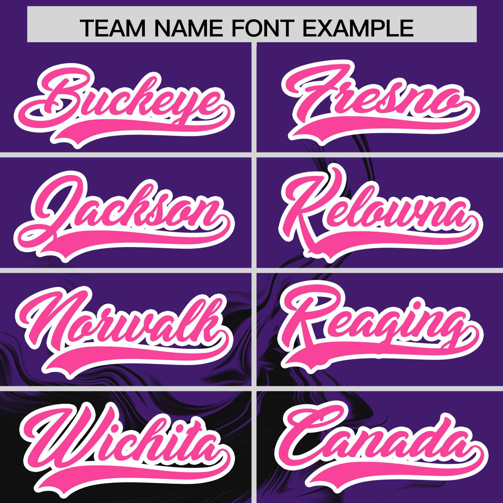 Custom Purple Black Personalized Ink Pattern Authentic Baseball Jersey| KXKSHOP