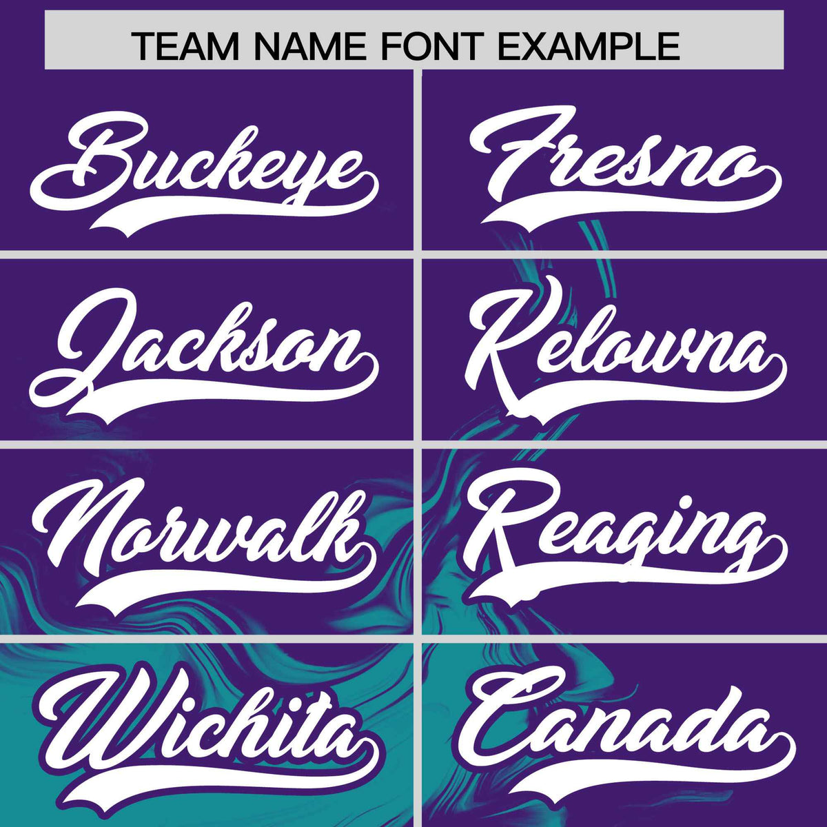 Custom Purple Aqua Personalized Ink Pattern Authentic Baseball Jersey| KXKSHOP