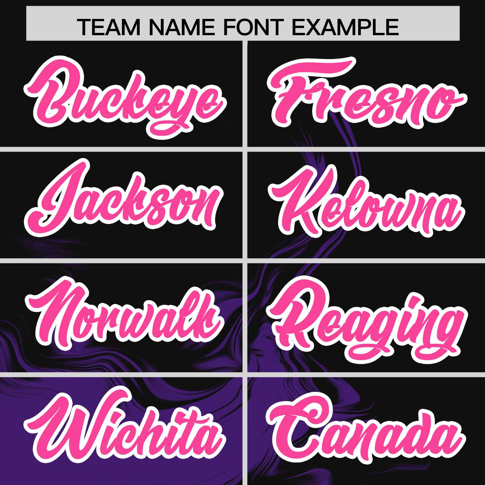 Custom Black Purple Personalized Ink Pattern Authentic Baseball Jersey| KXKSHOP