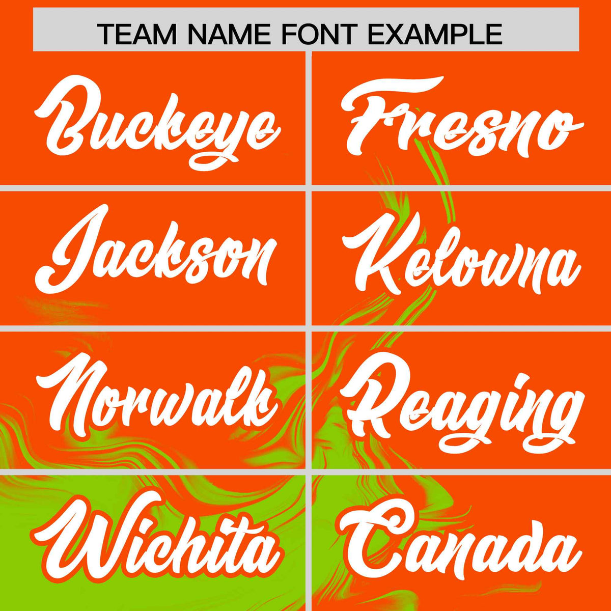 Custom Orange Neon Green Personalized Ink Pattern Authentic Baseball Jersey| KXKSHOP