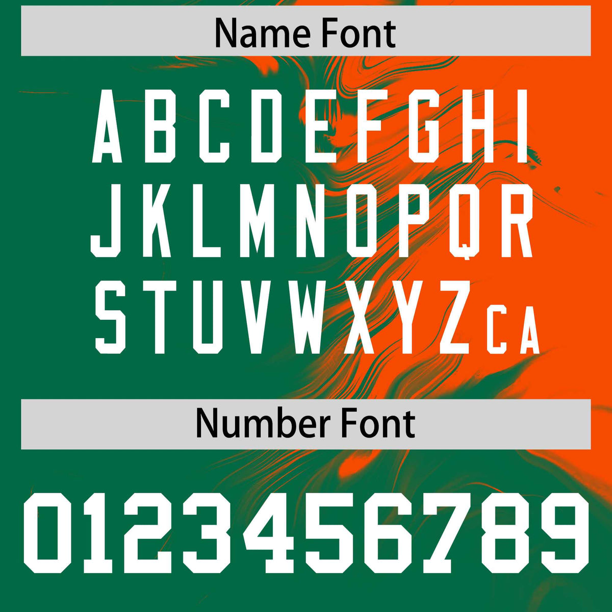 Custom Orange Kelly Green Personalized Ink Pattern Authentic Baseball Jersey| KXKSHOP