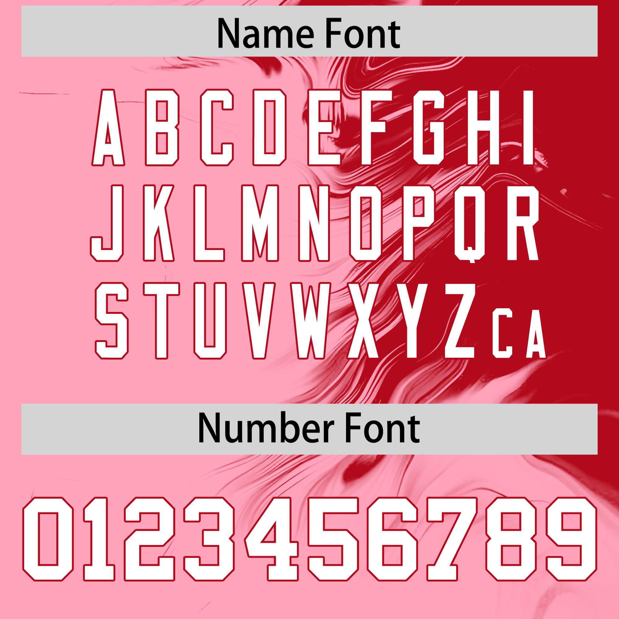 Custom Red Light Pink Personalized Ink Pattern Authentic Baseball Jersey| KXKSHOP