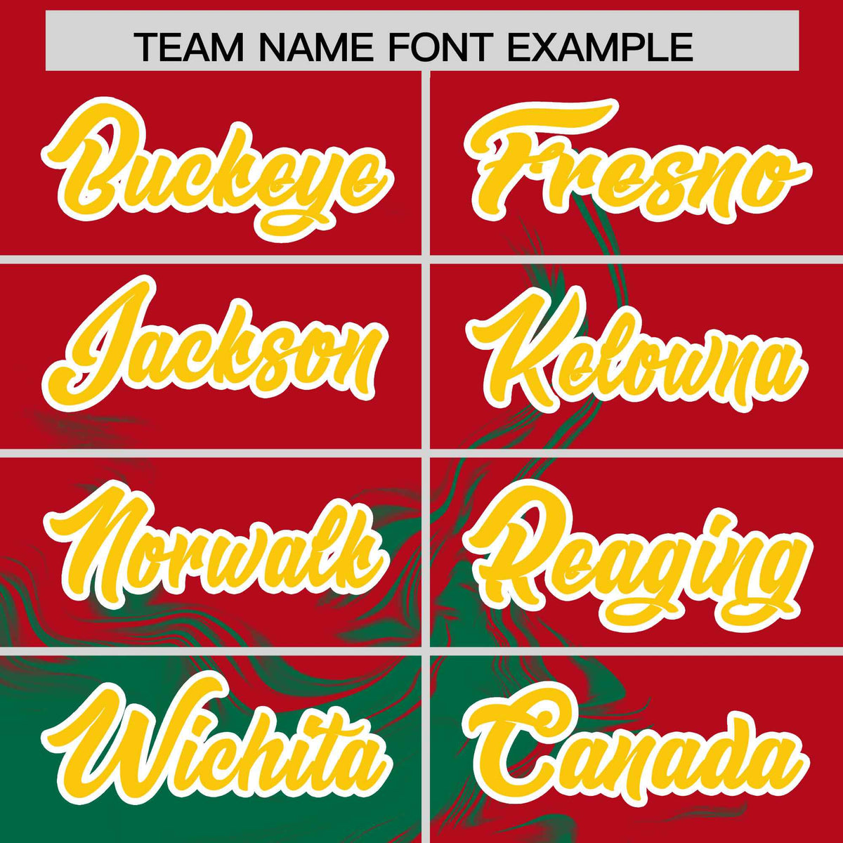 Custom Red Kelly Green Personalized Ink Pattern Authentic Baseball Jersey| KXKSHOP