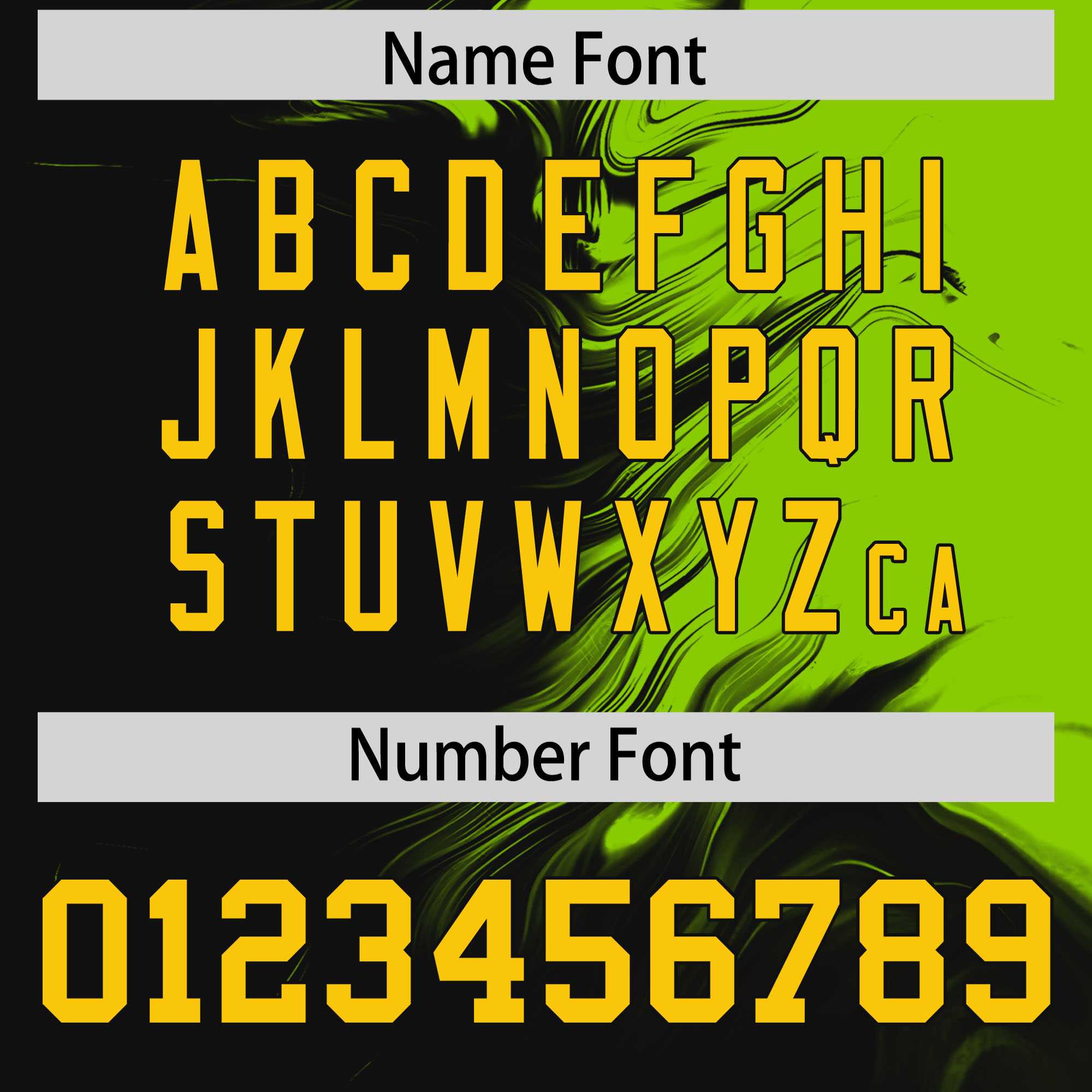 Custom Neon Green Black Personalized Ink Pattern Authentic Baseball Jersey| KXKSHOP