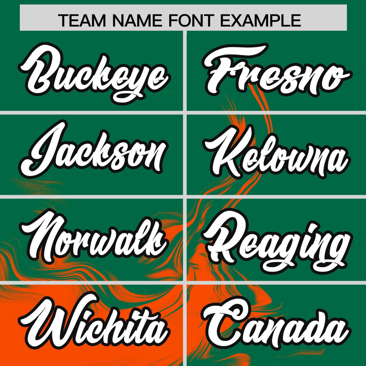 Custom Kelly Green Orange Personalized Ink Pattern Authentic Baseball Jersey| KXKSHOP