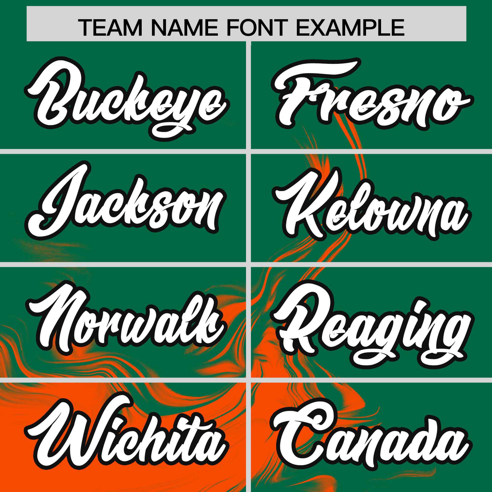 Custom Kelly Green Orange Personalized Ink Pattern Authentic Baseball Jersey| KXKSHOP