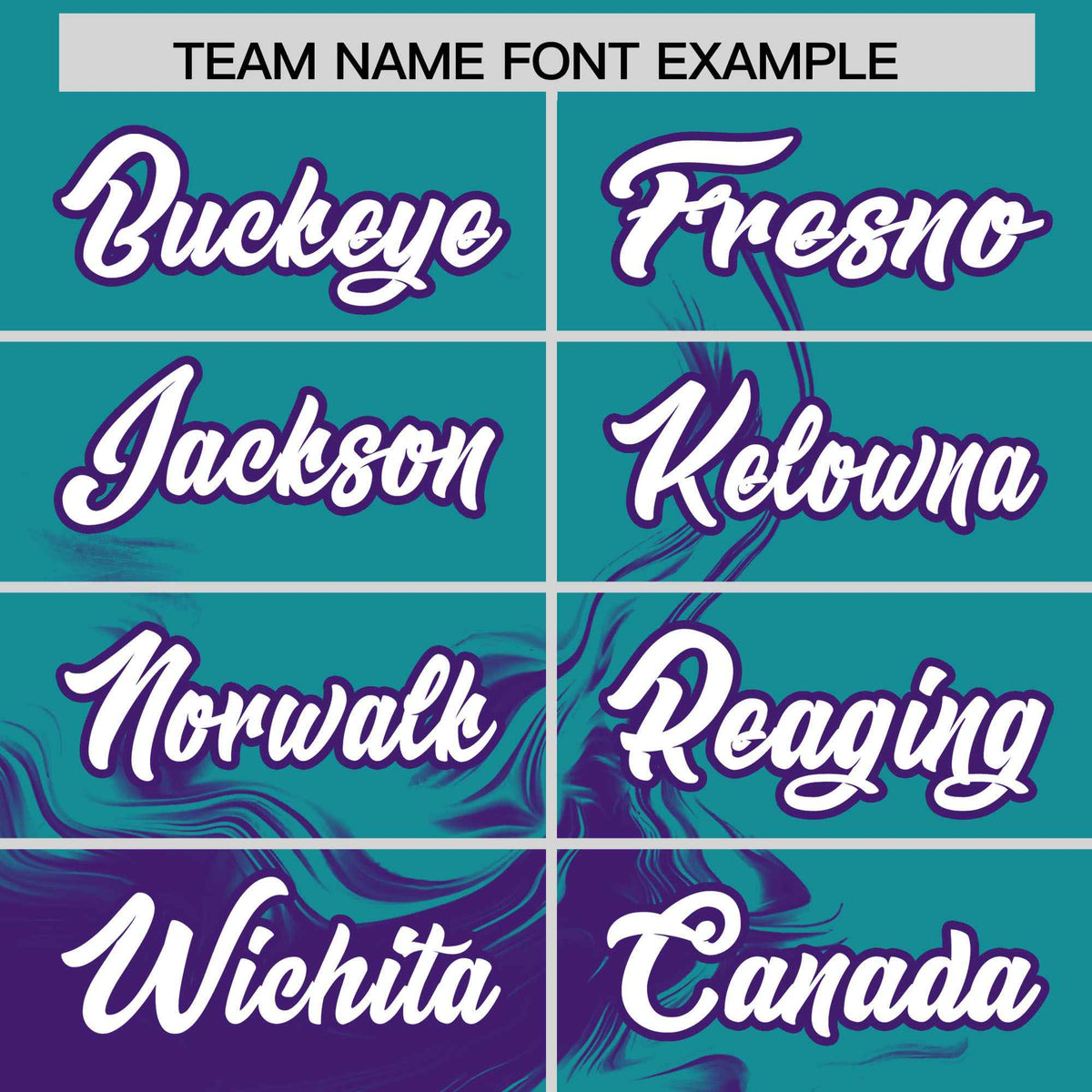 Custom Aqua Purple Personalized Ink Pattern Authentic Baseball Jersey| KXKSHOP