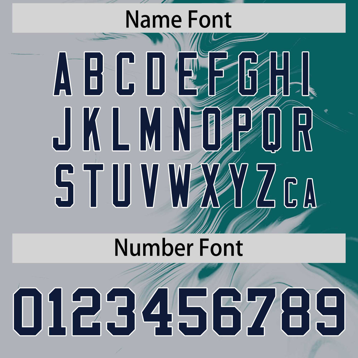 Custom Aqua Gray Personalized Ink Pattern Authentic Baseball Jersey| KXKSHOP