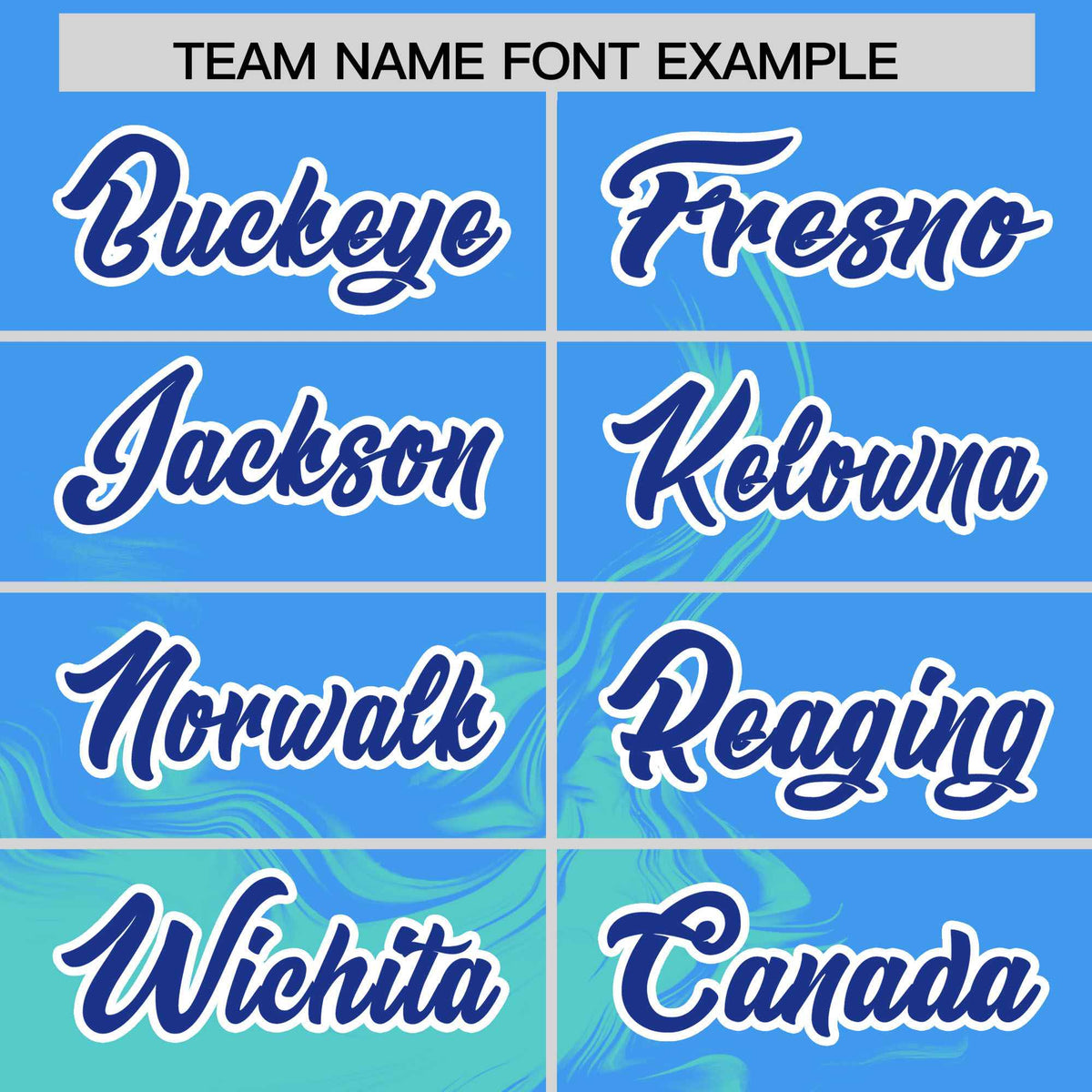 Custom Powder Blue Bright Green Personalized Ink Pattern Authentic Baseball Jersey| KXKSHOP