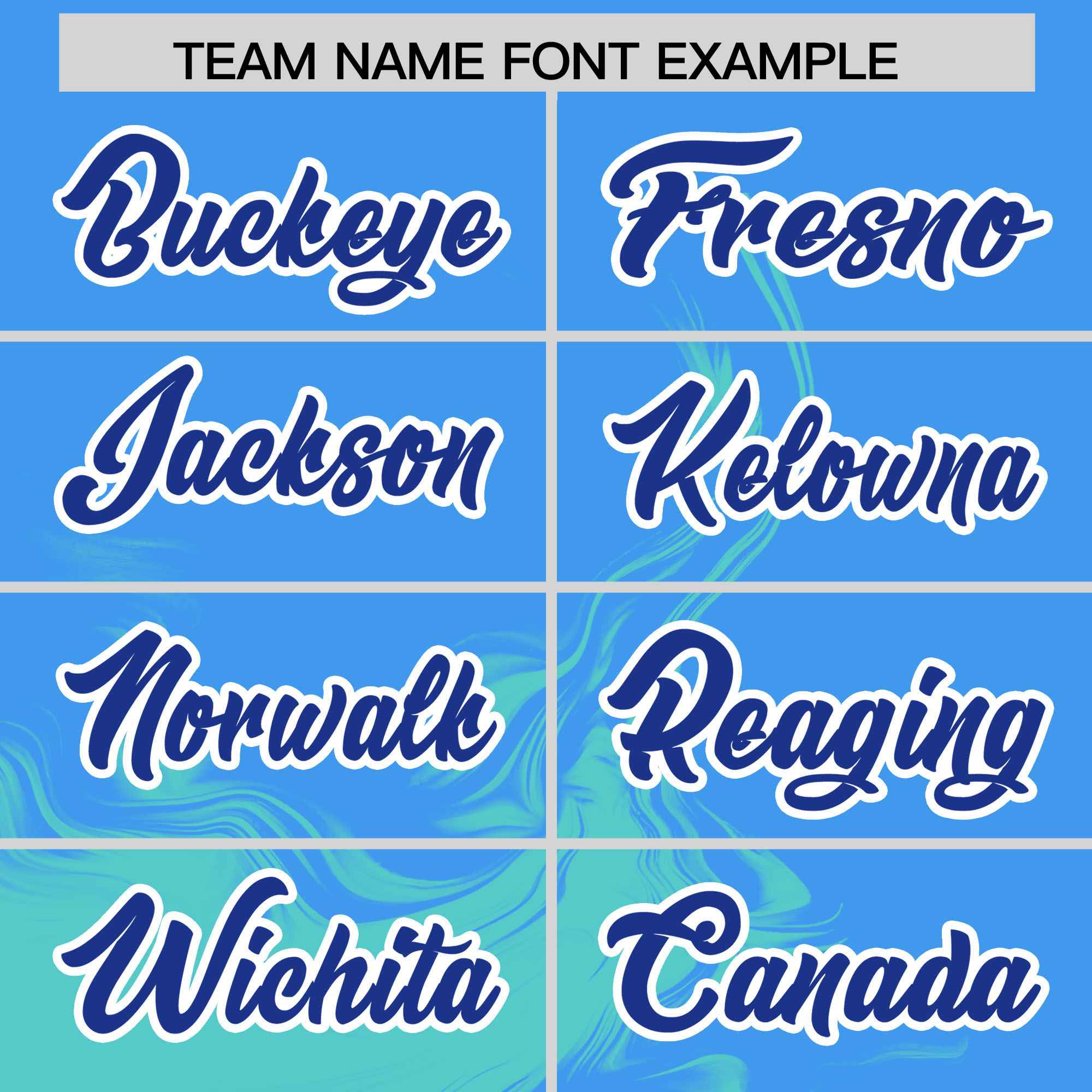 Custom Powder Blue Bright Green Personalized Ink Pattern Authentic Baseball Jersey| KXKSHOP