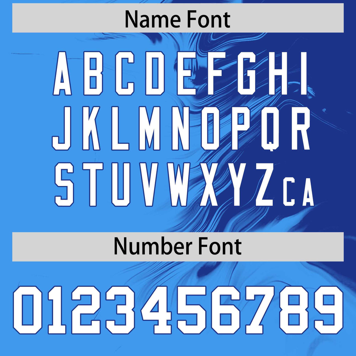 Custom Royal Powder Blue Personalized Ink Pattern Authentic Baseball Jersey| KXKSHOP